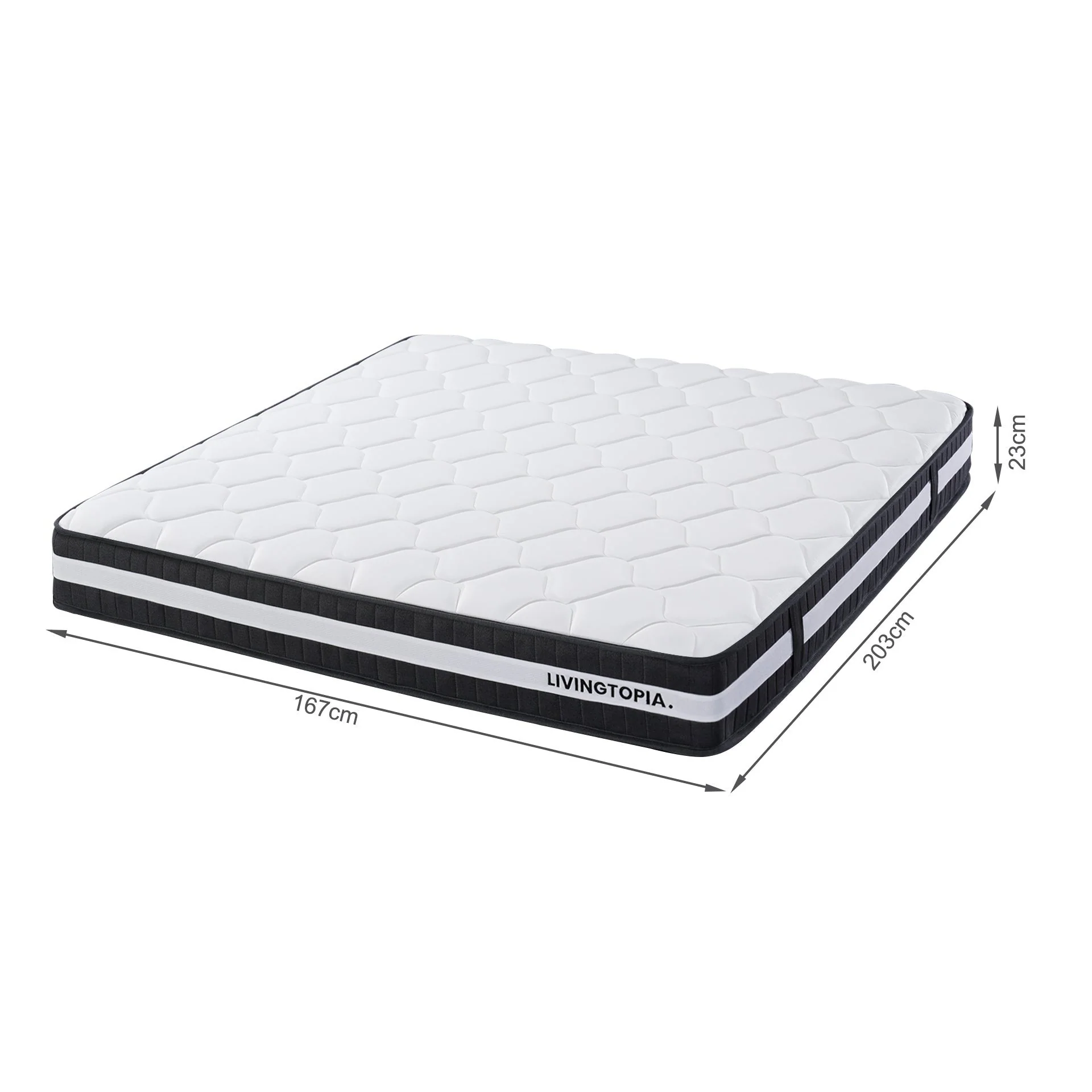 Comfort Plus Pocket Spring Mattress - King - Image 11