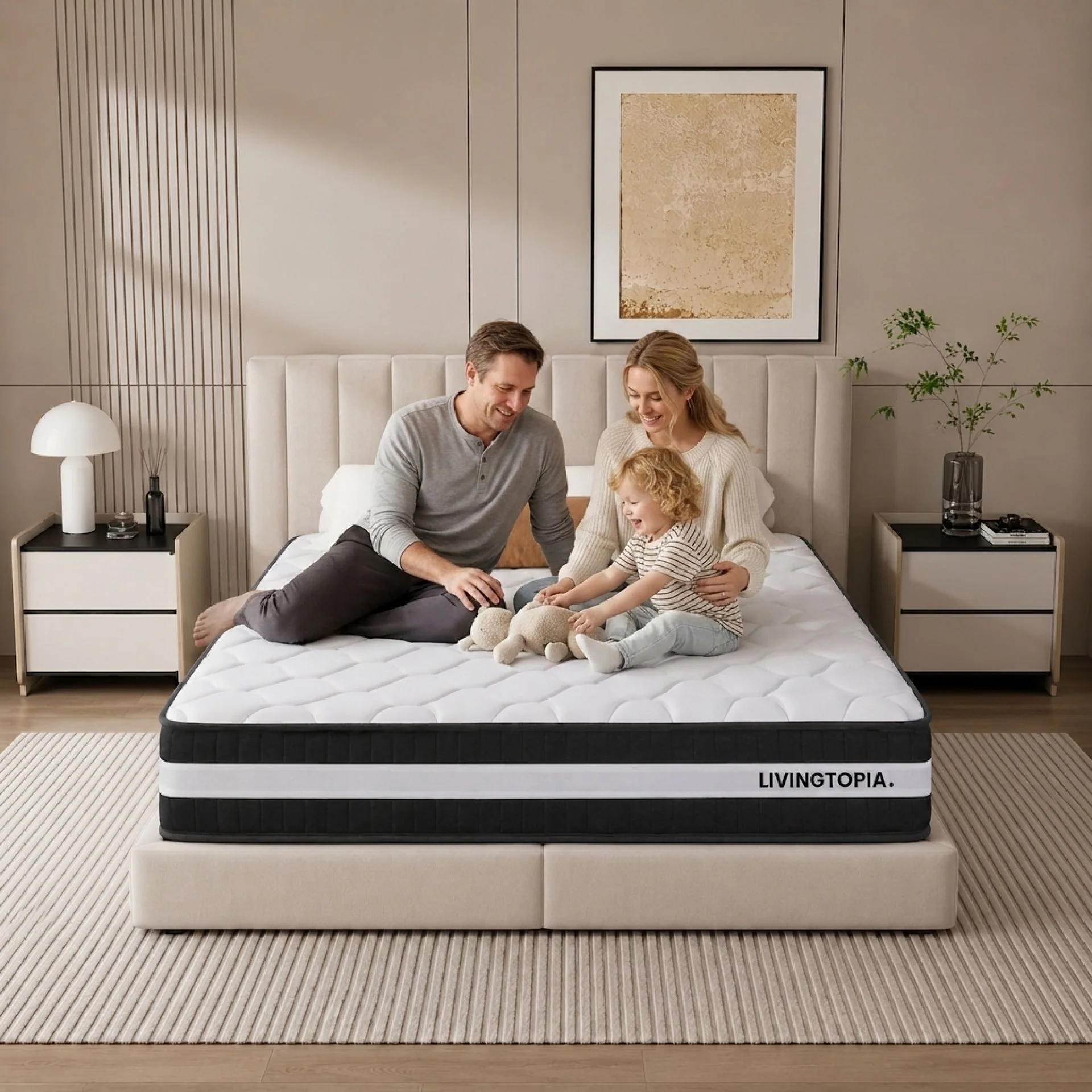 Comfort Plus Pocket Spring Mattress - King - Image 2