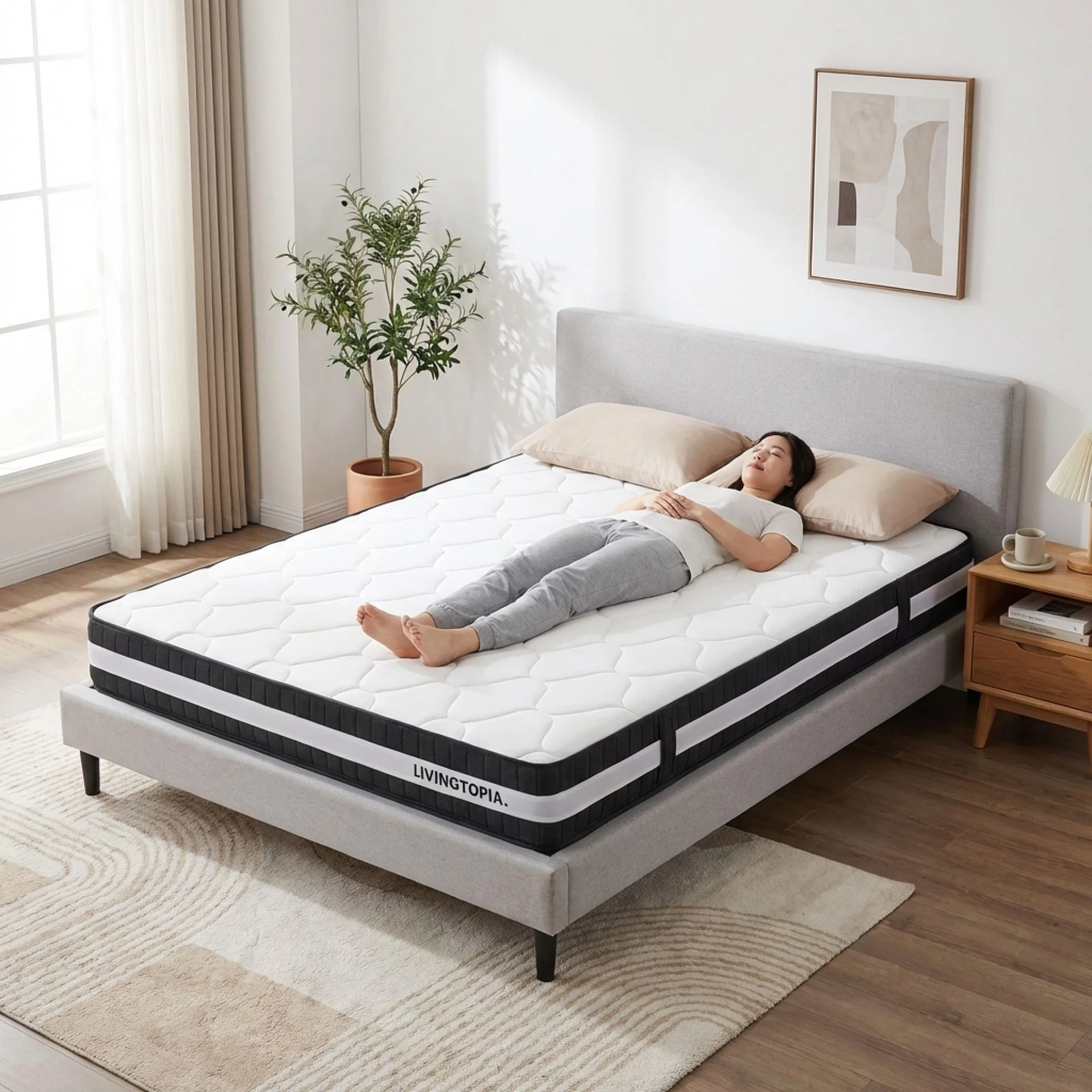 Comfort Plus Pocket Spring Mattress - Queen - Image 15