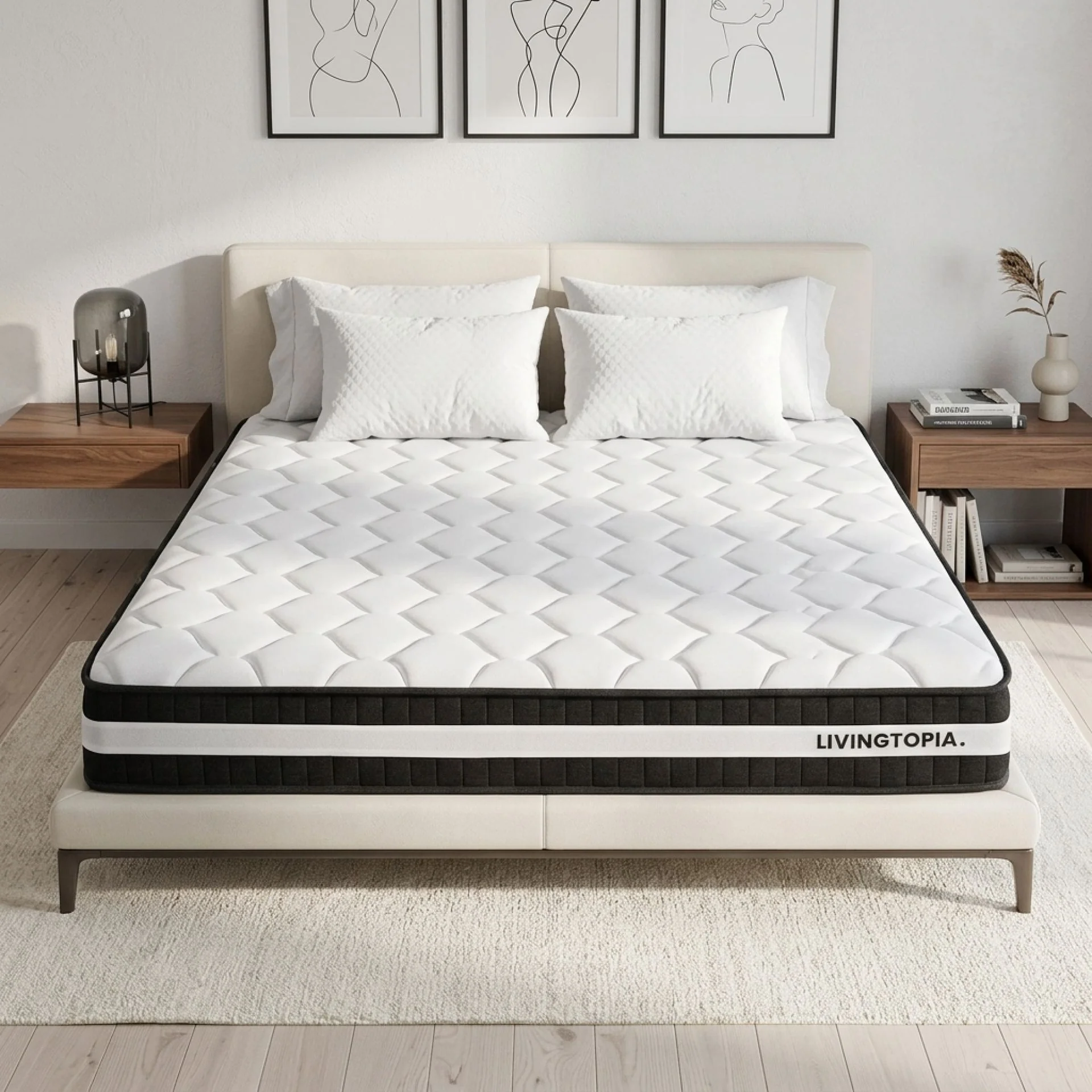 Comfort Plus Pocket Spring Mattress - Super King