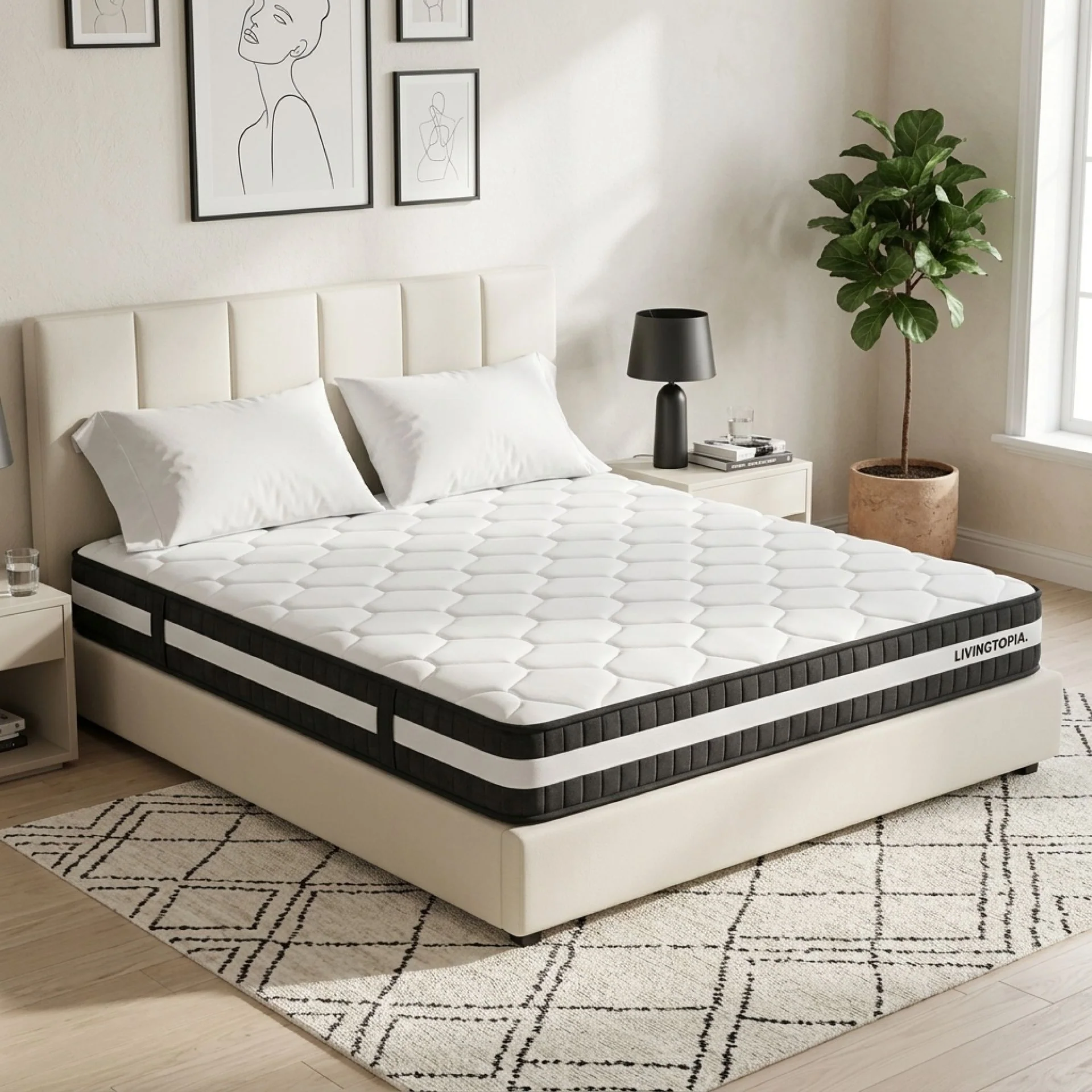 Comfort Plus Pocket Spring Mattress - Super King - Image 14