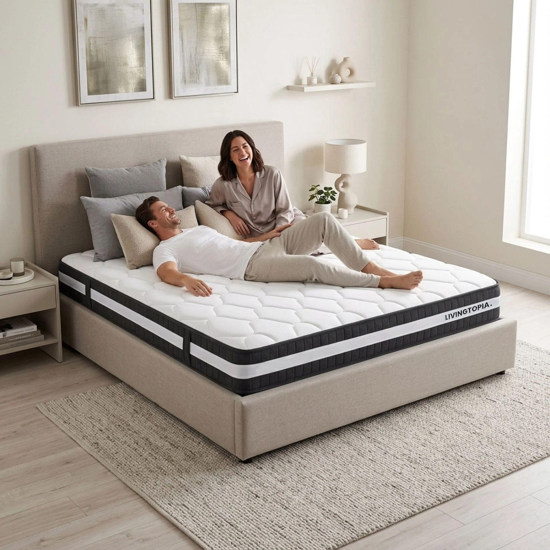 Comfort Plus Pocket Spring Mattress - Super King - Image 16