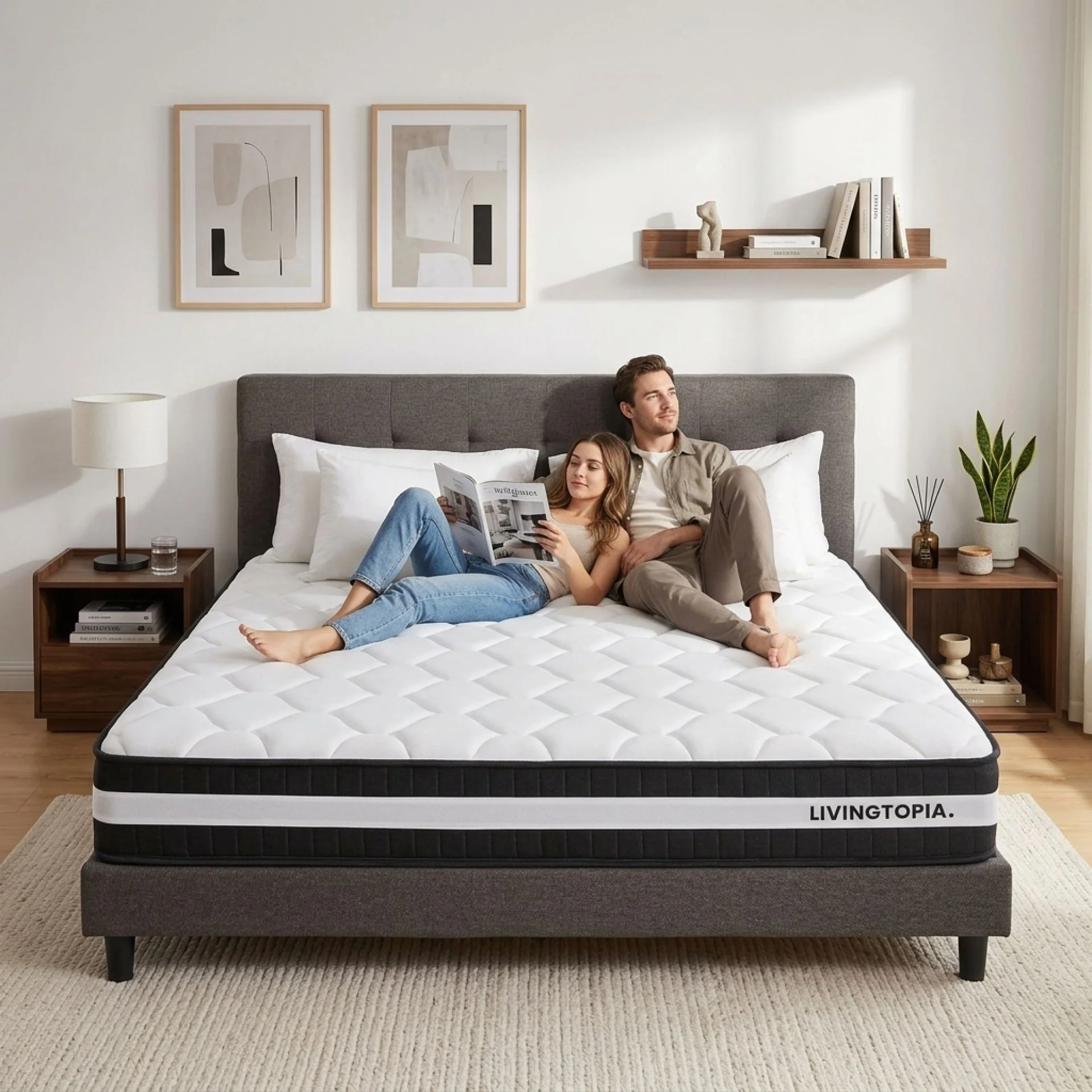 Comfort Plus Pocket Spring Mattress - Super King - Image 2