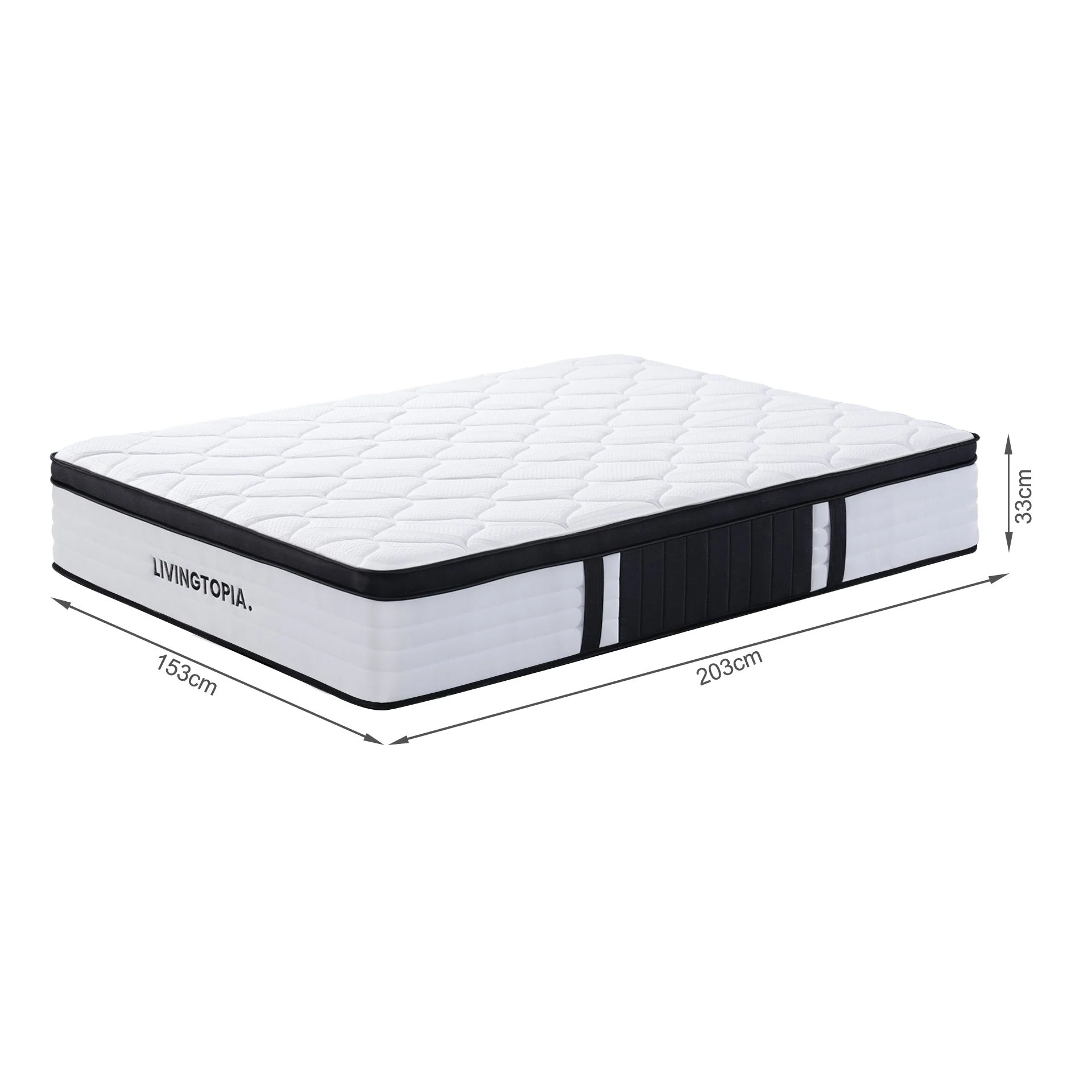 Comfort Prime 7 Zones Pocket Spring Mattress - Queen - Image 12