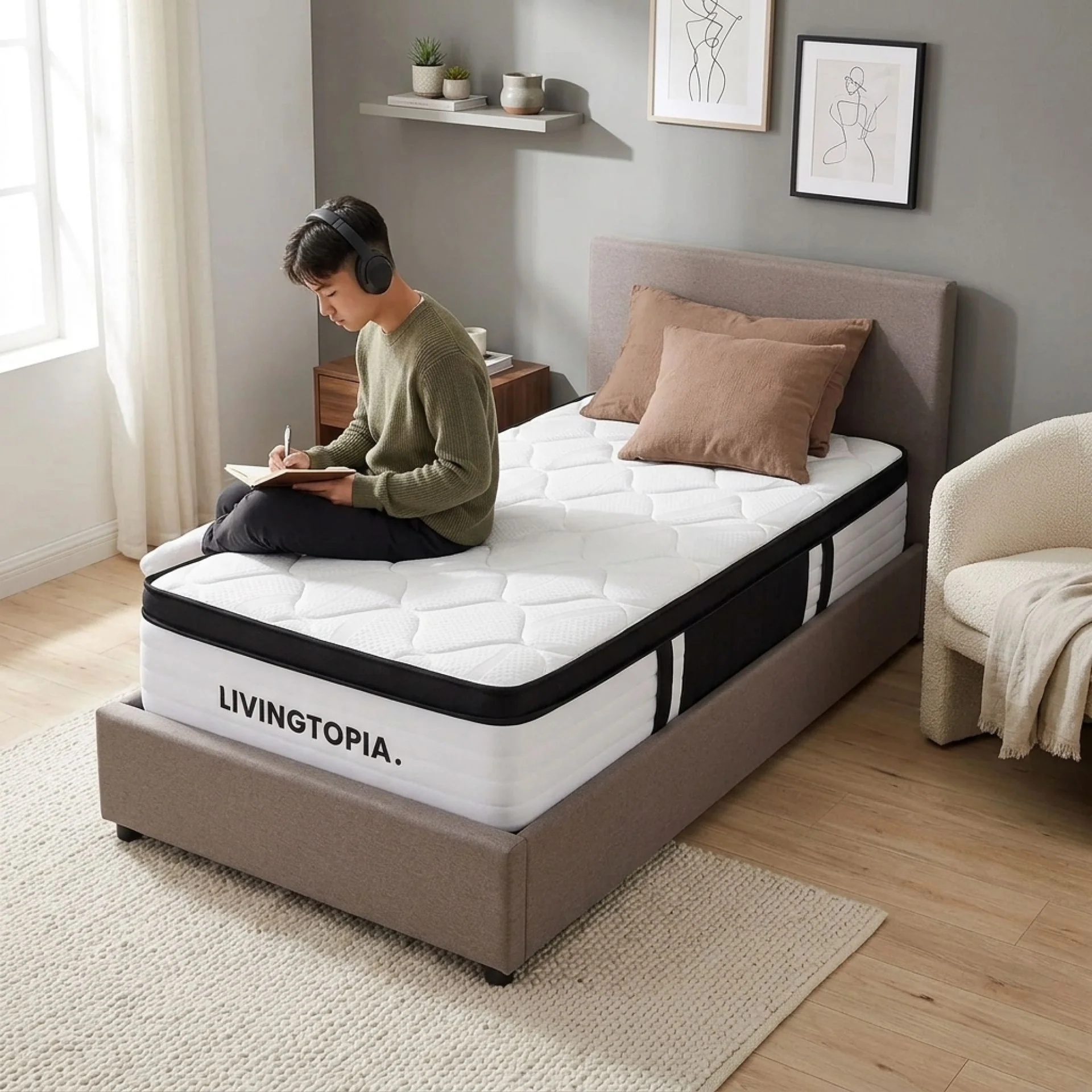 Comfort Prime 7 Zone Pocket Spring Mattress - Single - Image 16