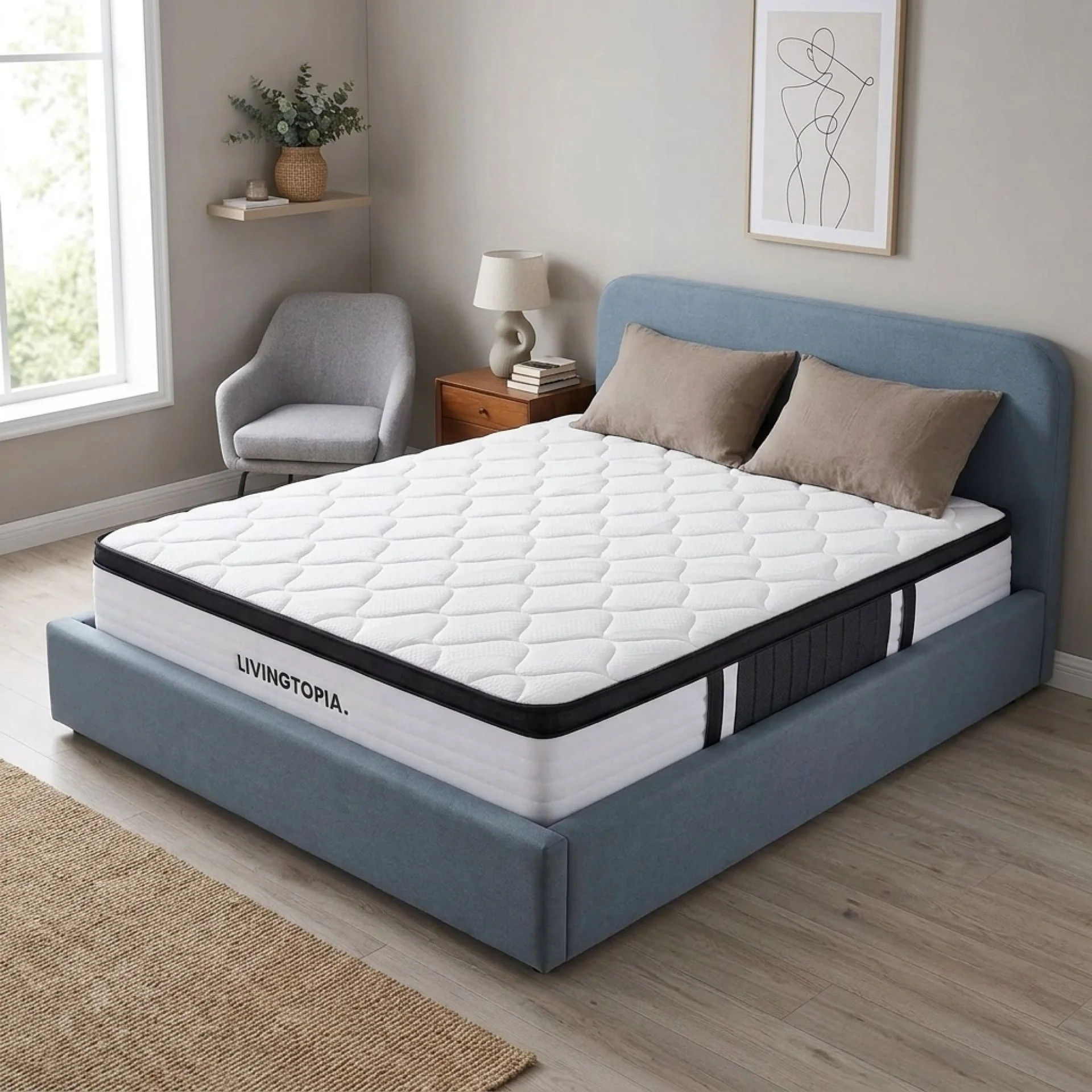 Comfort Prime 7 Zone Pocket Spring Mattress - Super King - Image 13