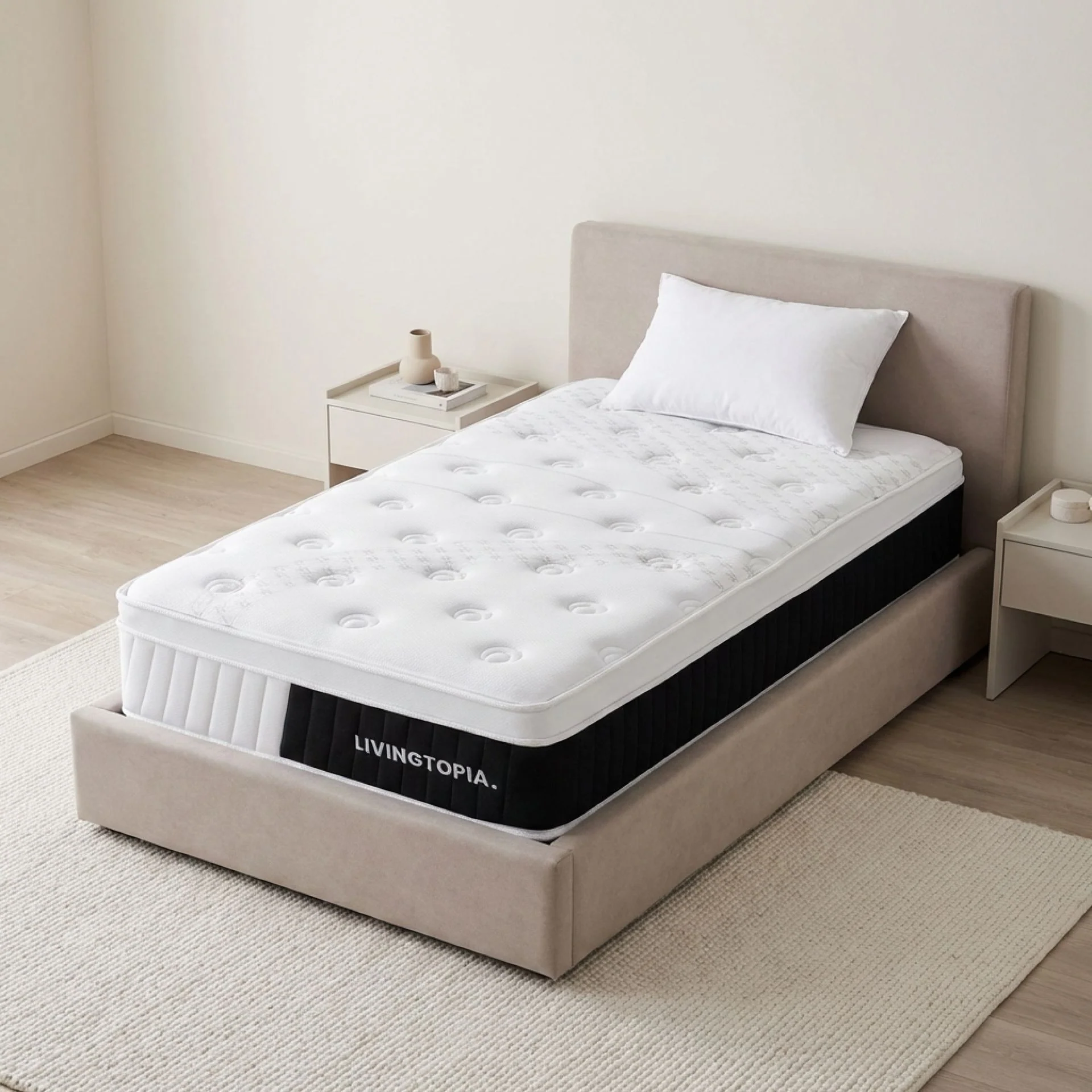 Comfort Pro Pocket Spring Mattress - King Single - Image 16