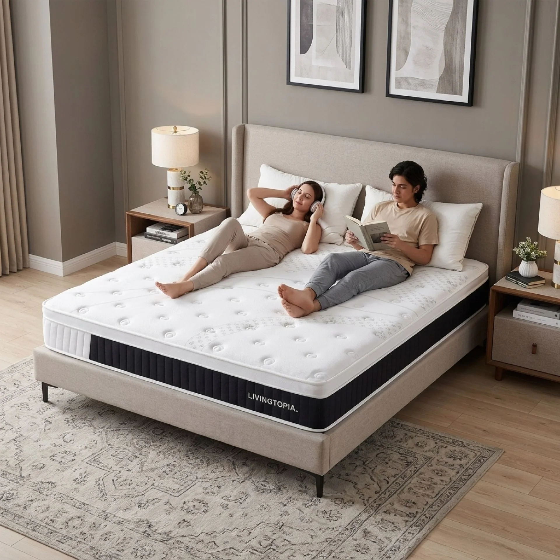 Comfort Pro Pocket Spring Mattress - Super King - Image 16