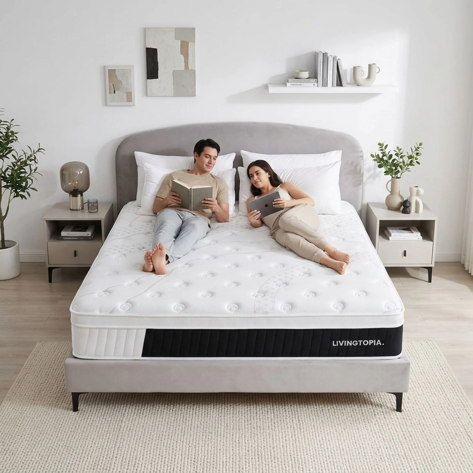 Comfort Pro Pocket Spring Mattress - Super King - Image 2