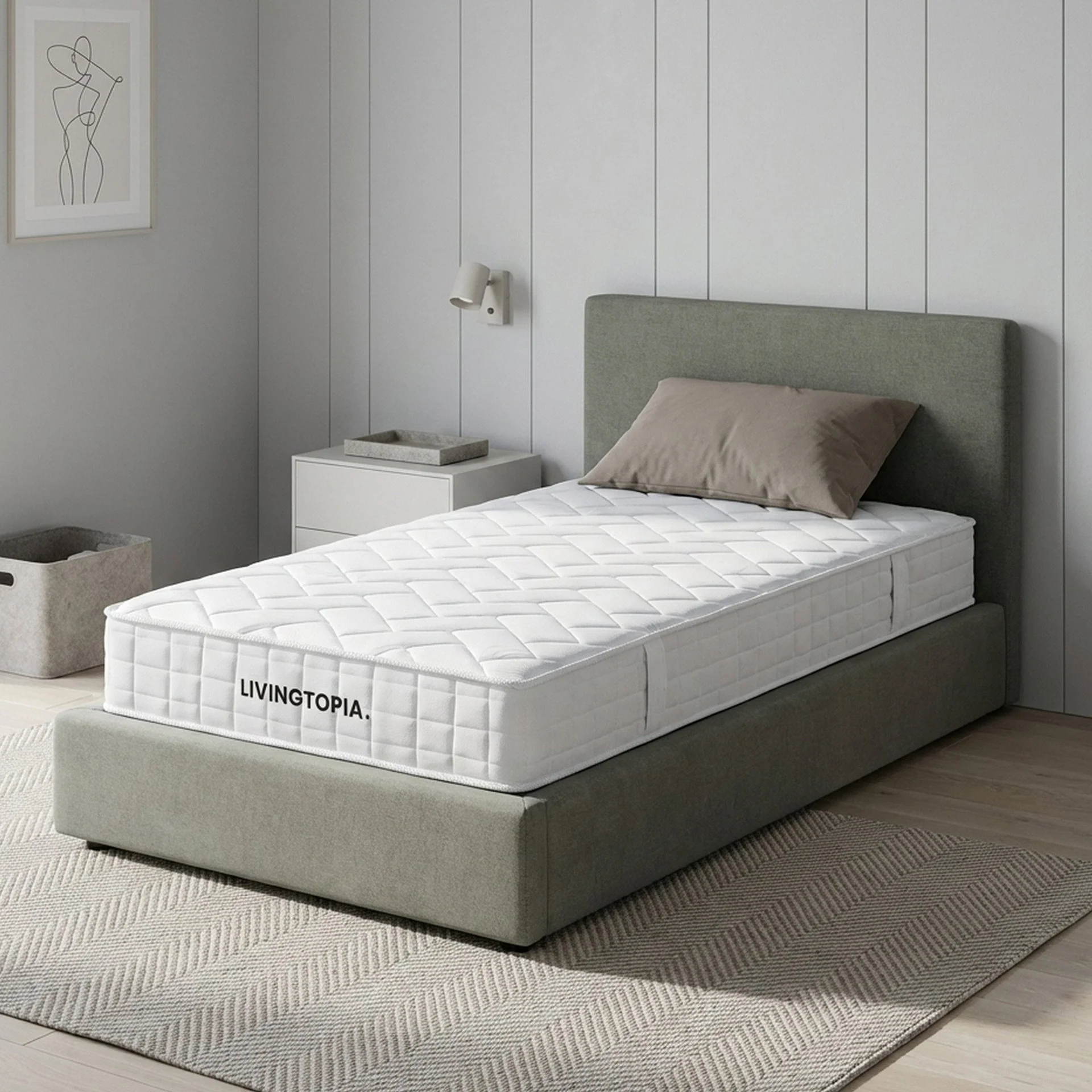 Cooling Classic Pocket Spring Mattress - King Single - Image 12