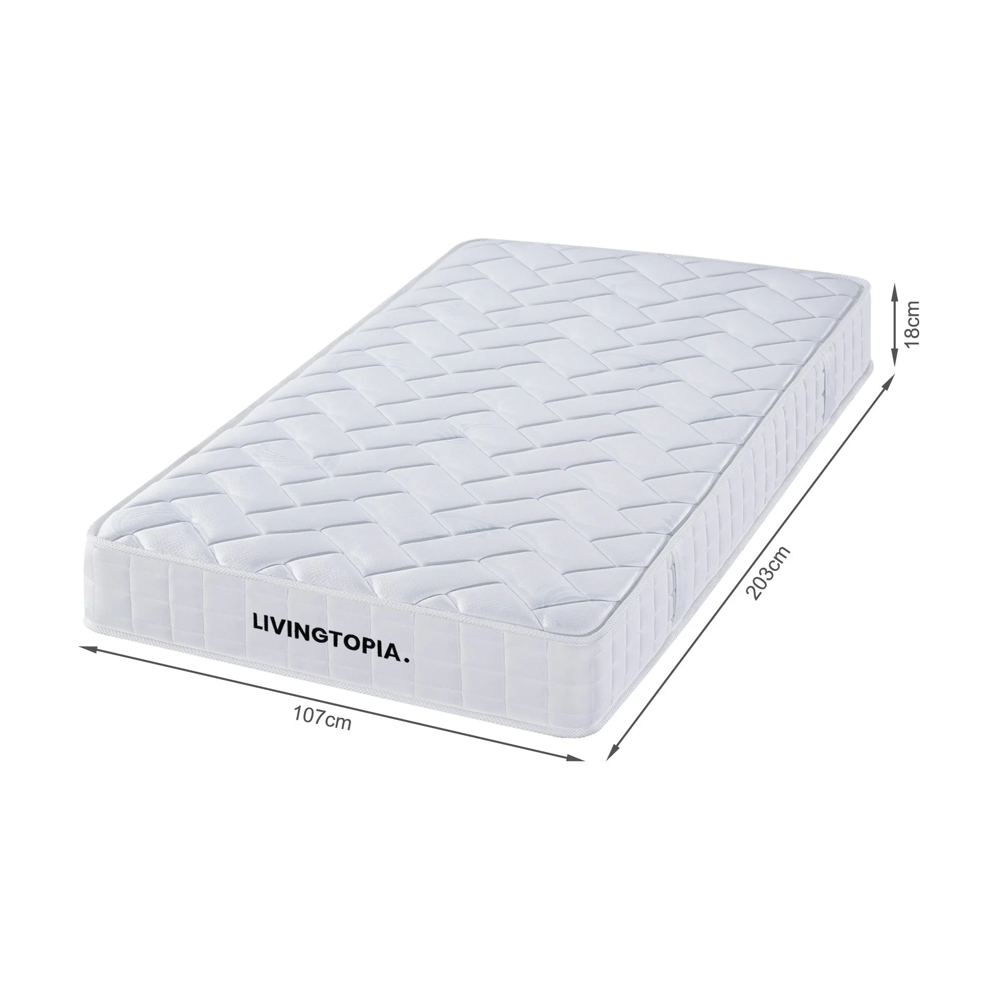 Cooling Classic Pocket Spring Mattress - King Single - Image 16