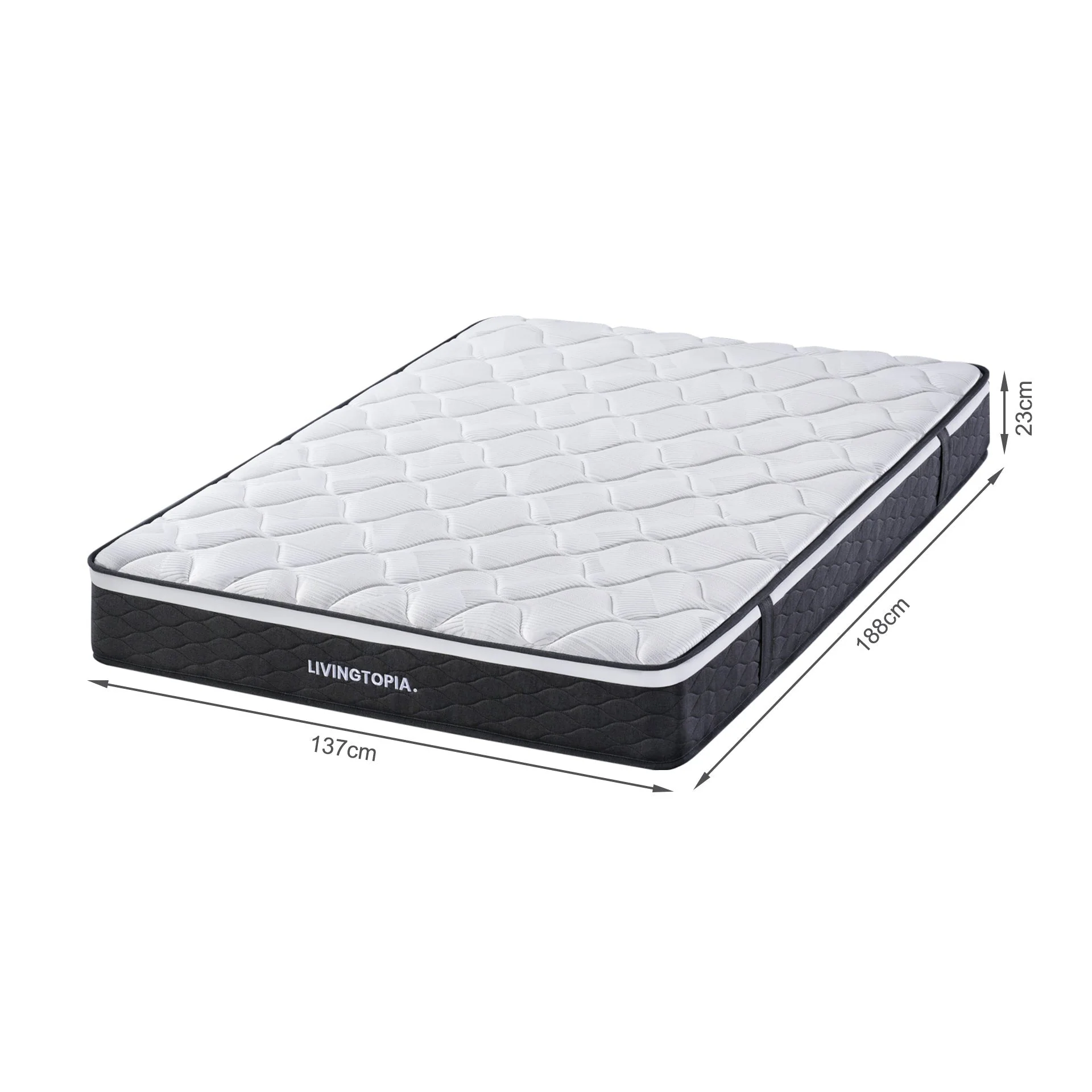 Cooling Plus 3 Zone Pocket Spring Mattress - Double - Image 12