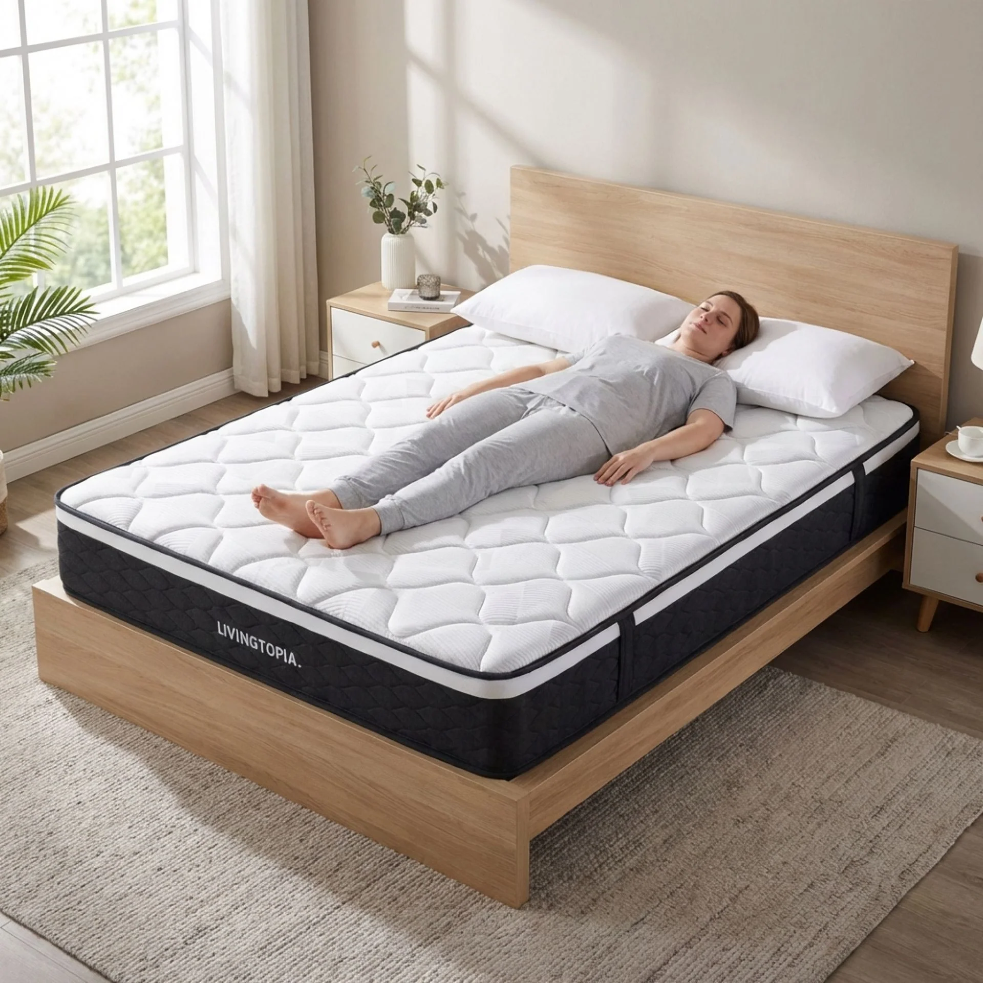 Cooling Plus 3 Zone Pocket Spring Mattress - Double - Image 16