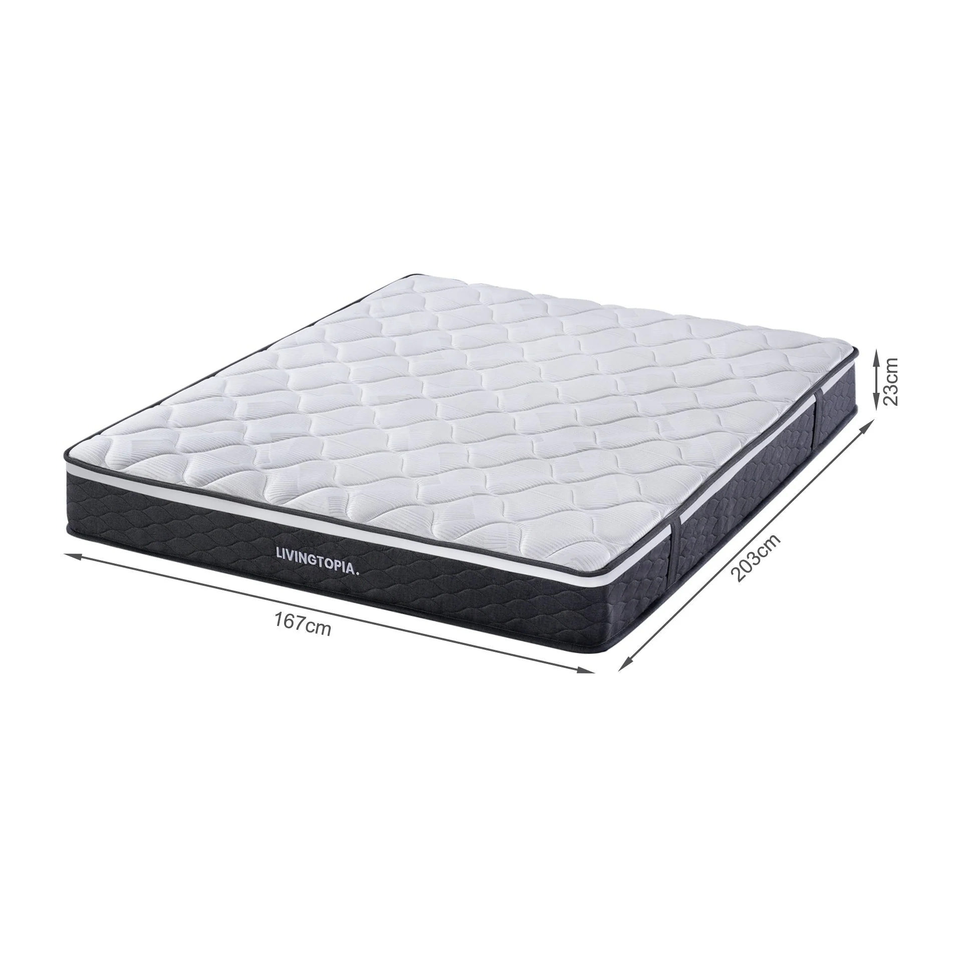 Cooling Plus 3 Zone Pocket Spring Mattress - King - Image 12