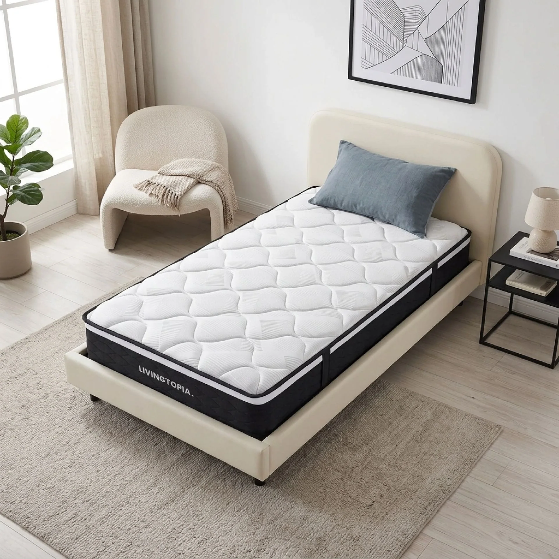 Cooling Plus 3 Zone Pocket Spring Mattress - King Single - Image 13