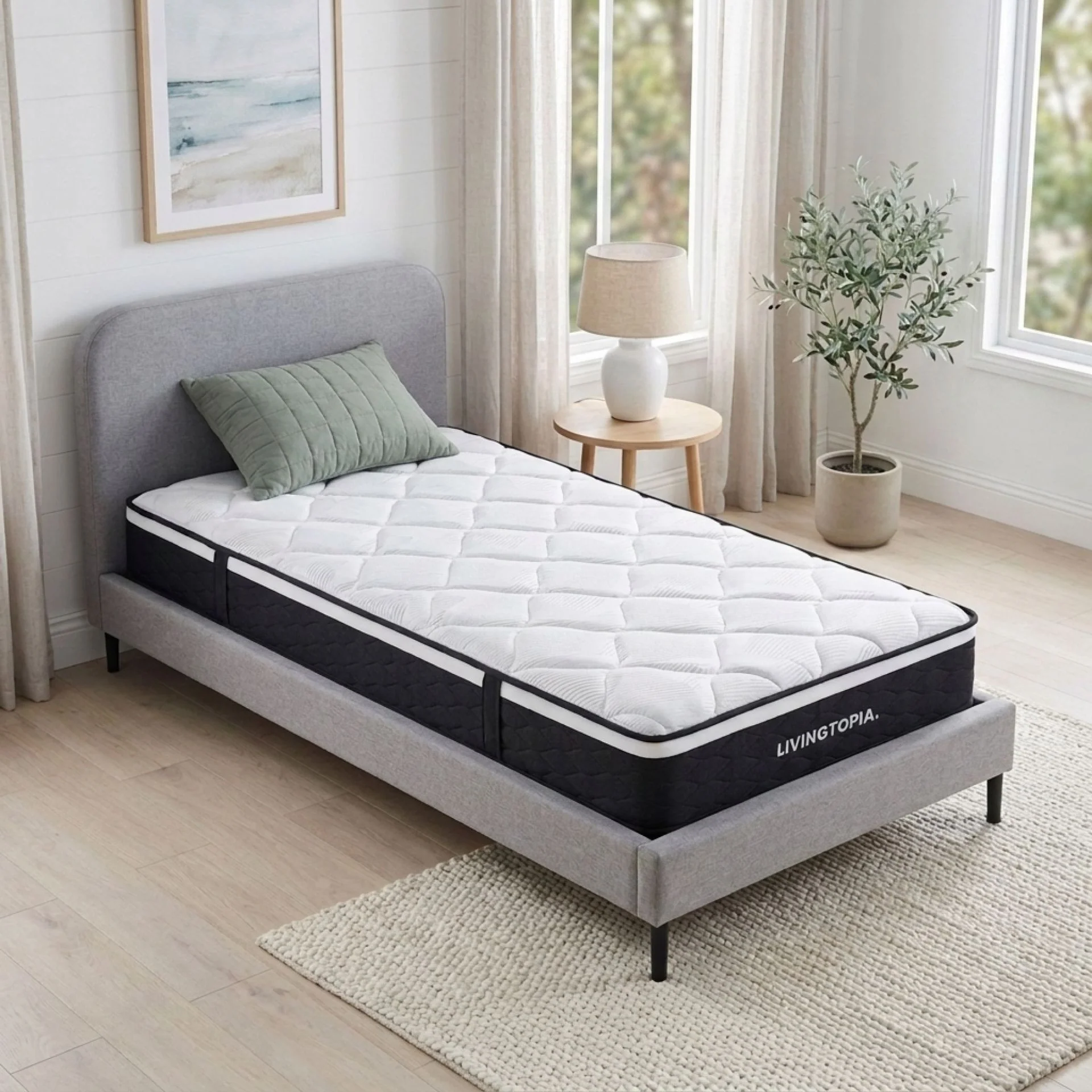 Cooling Plus 3 Zone Pocket Spring Mattress - King Single - Image 14