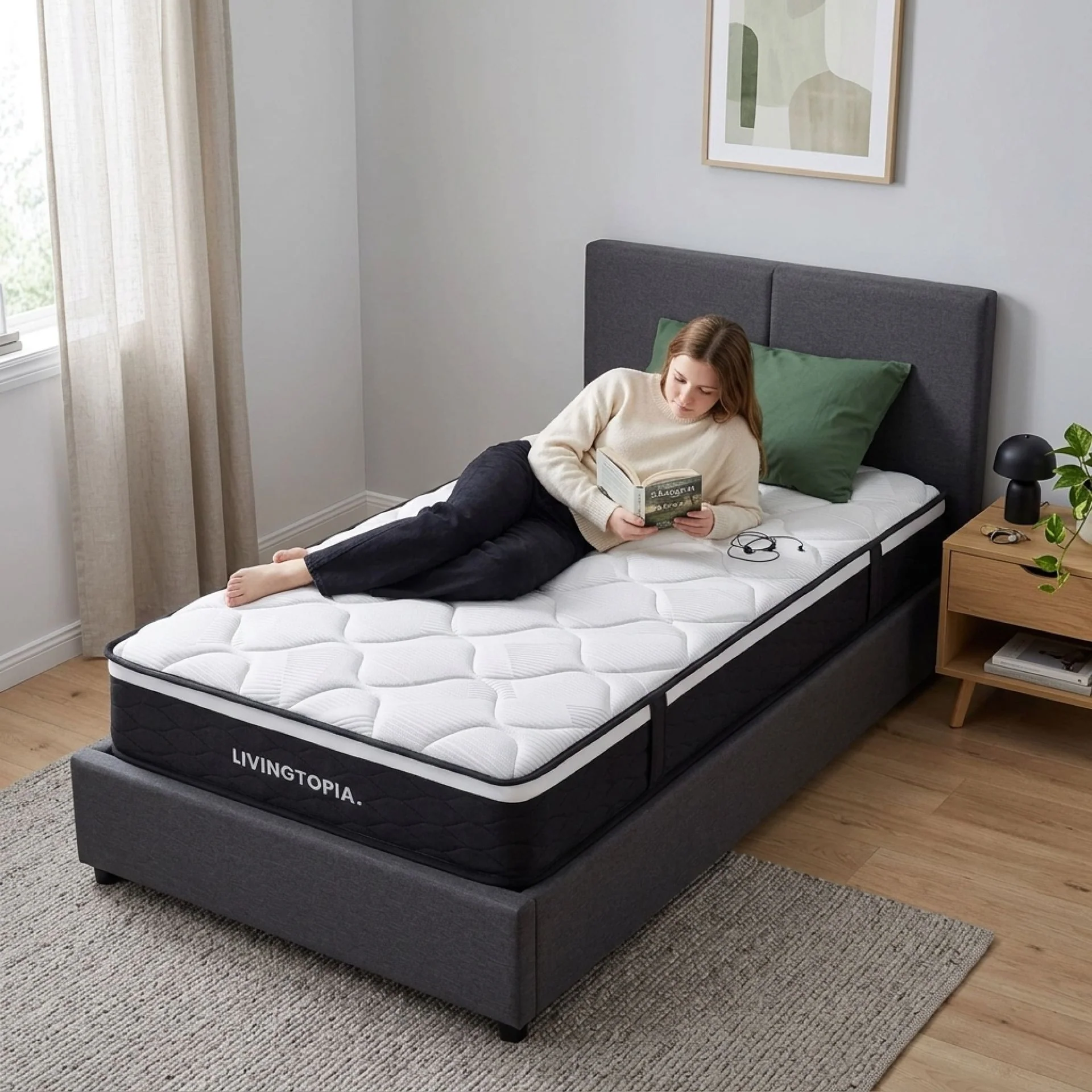 Cooling Plus 3 Zone Pocket Spring Mattress - King Single - Image 17