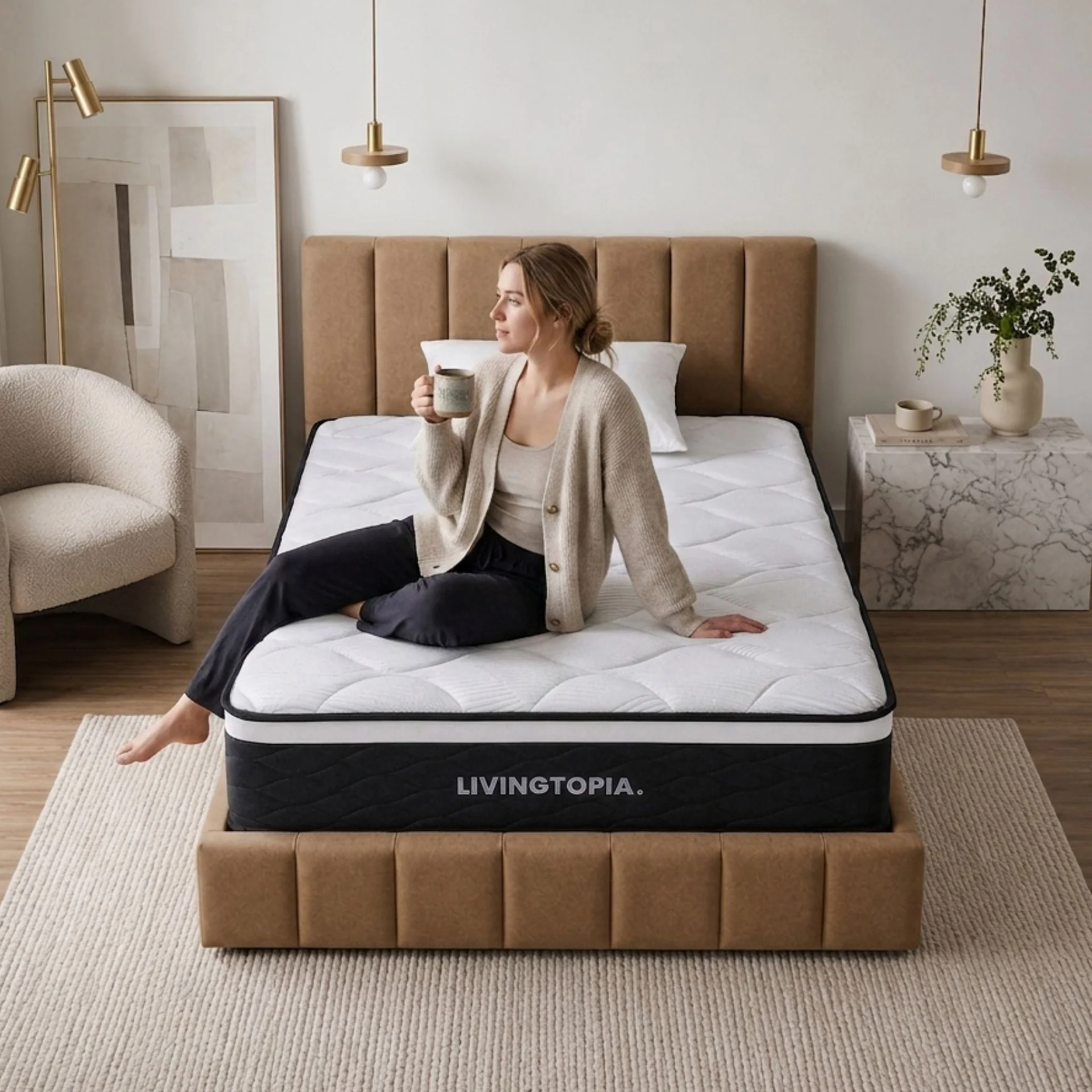 Cooling Plus 3 Zone Pocket Spring Mattress - King Single - Image 2