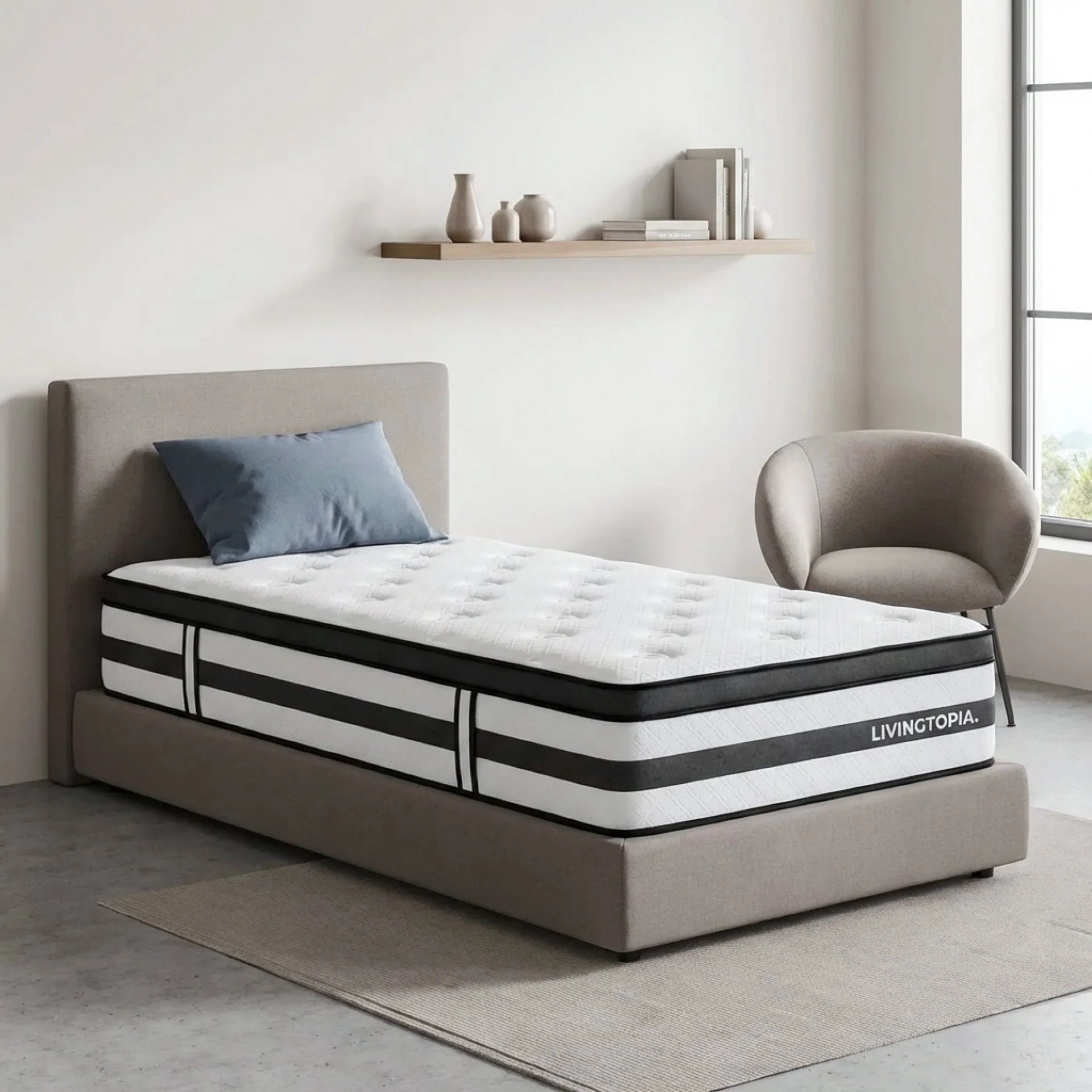 Cooling Prime 7 Zone Pocket Spring Mattress - King Single - Image 14