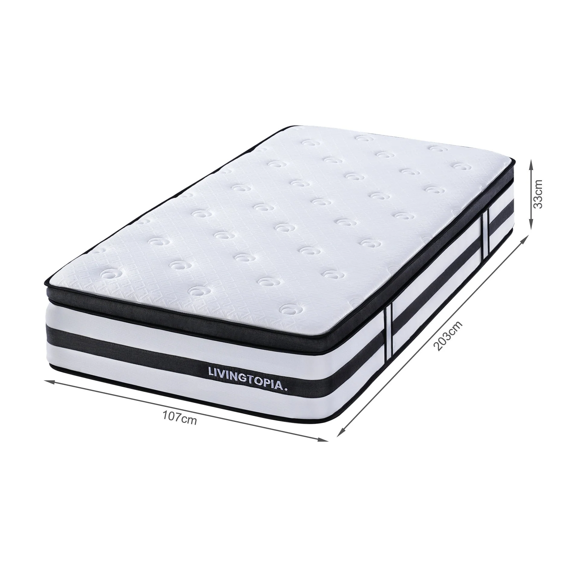 Cooling Prime 7 Zone Pocket Spring Mattress - King Single - Image 17