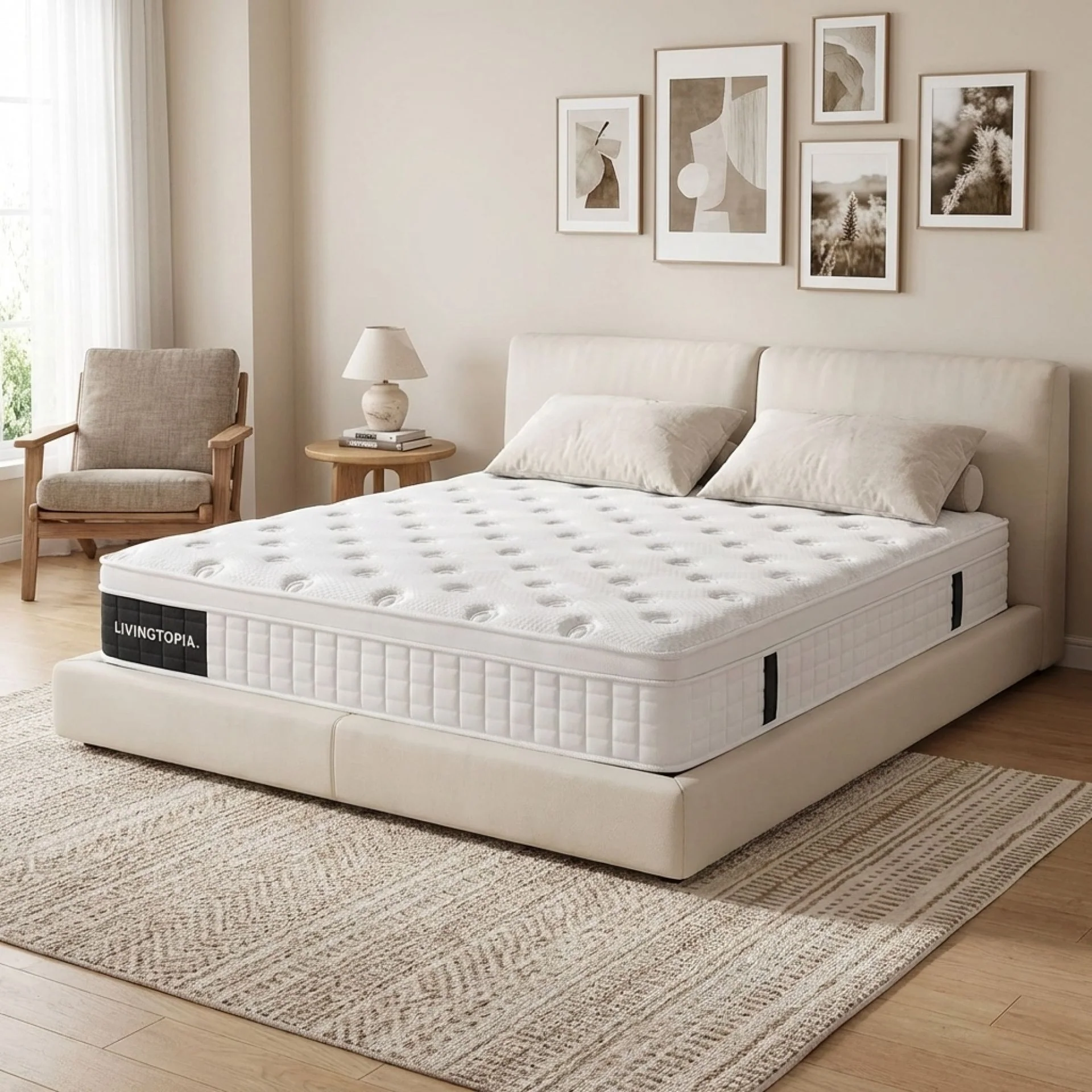 Cooling Pro 5 Zone Pocket Spring Mattress - Super King - Image 16
