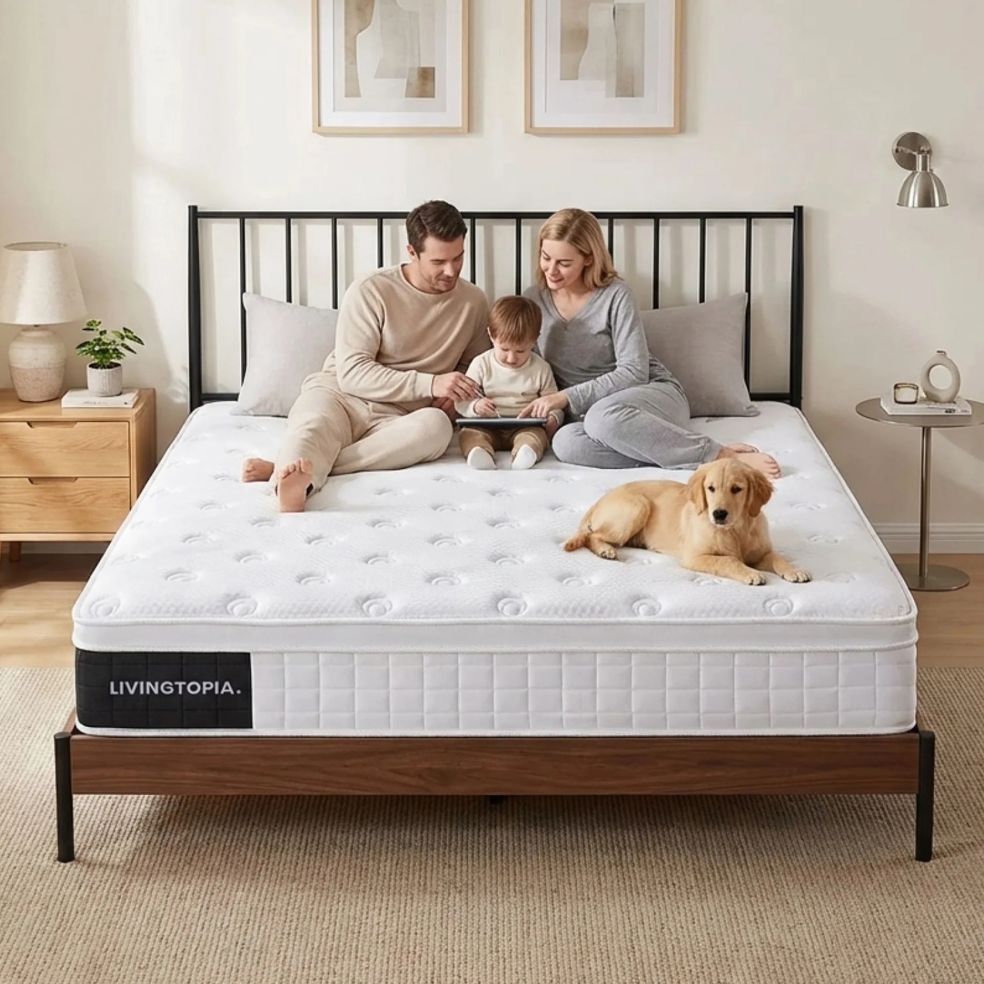 Cooling Pro 5 Zone Pocket Spring Mattress - Super King - Image 2