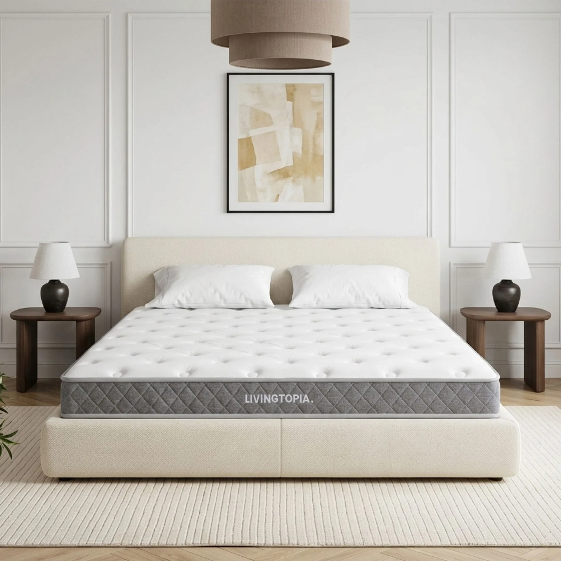 LivingTopia DreamNest Classic King Mattress