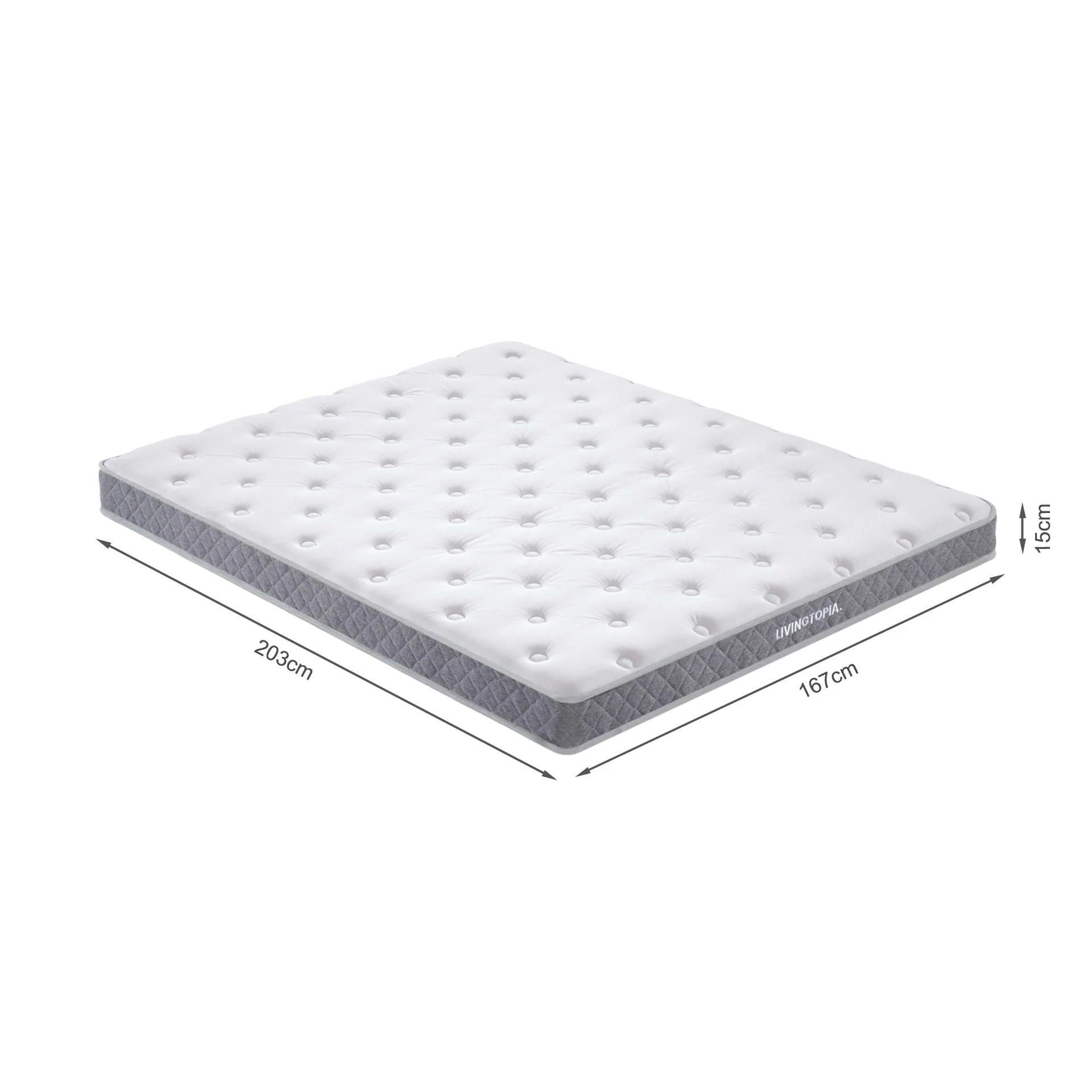 LivingTopia DreamNest Classic King Mattress - Image 12
