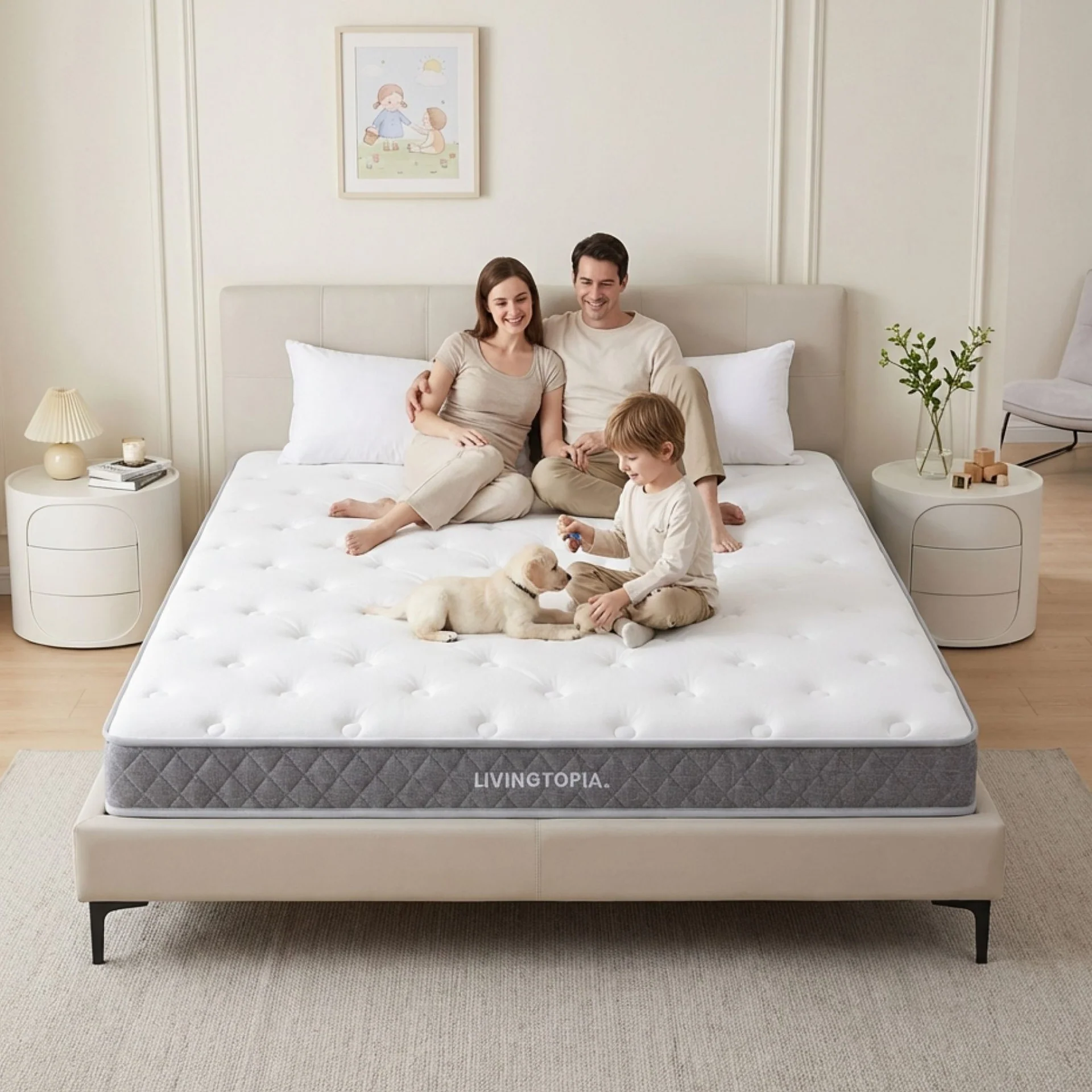 LivingTopia DreamNest Classic King Mattress - Image 16