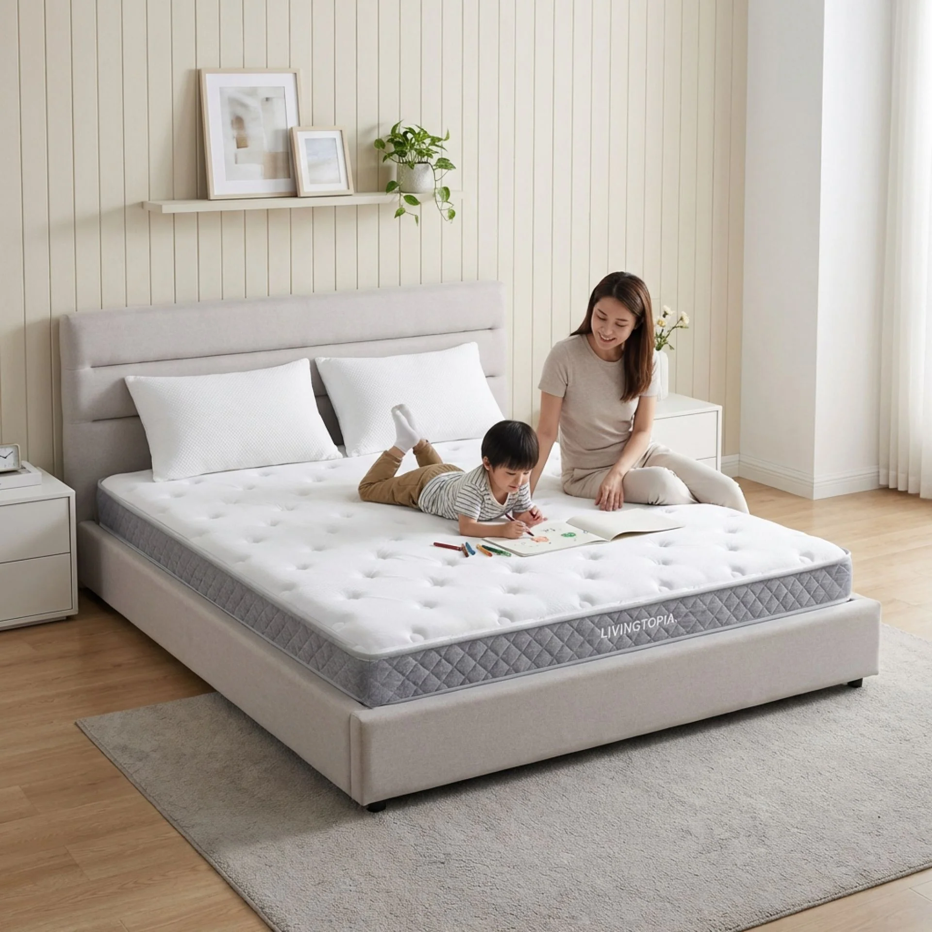 LivingTopia DreamNest Classic King Mattress - Image 17