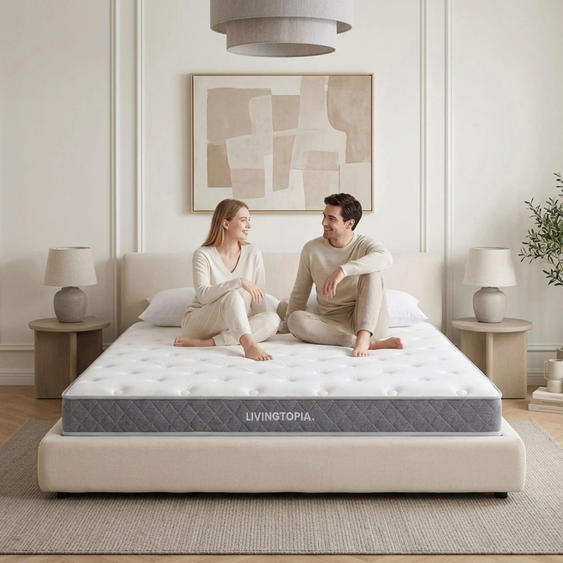 LivingTopia DreamNest Classic King Mattress - Image 2