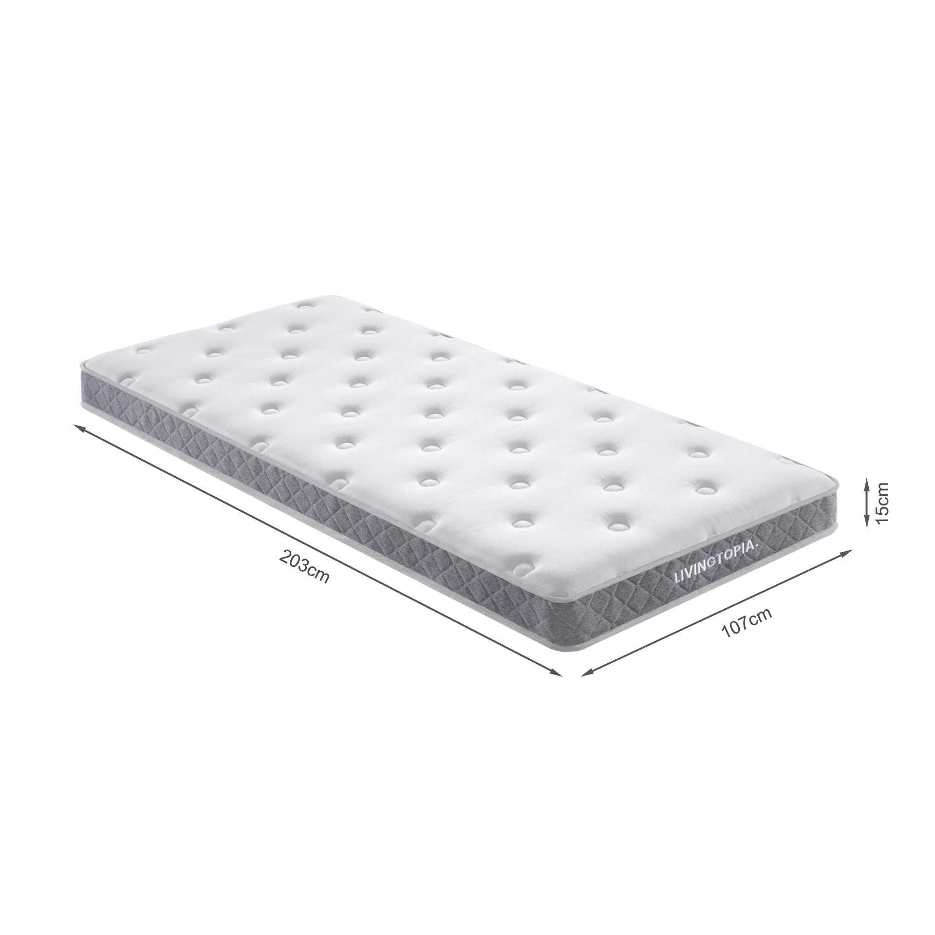LivingTopia DreamNest Classic King Single Mattress - Image 12