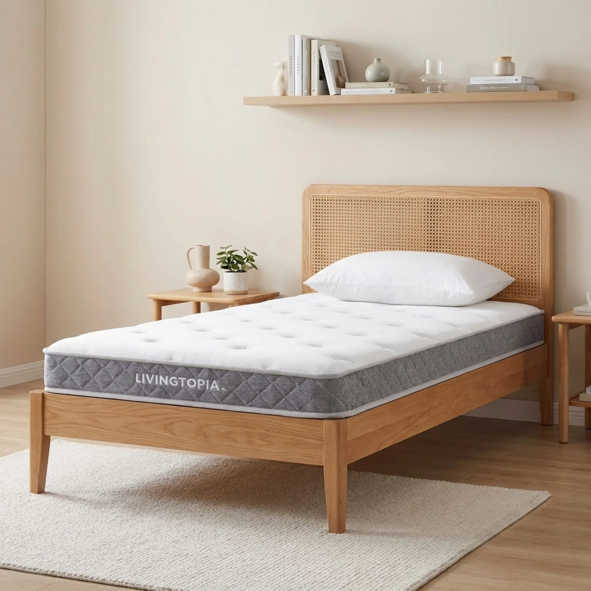 LivingTopia DreamNest Classic King Single Mattress - Image 13