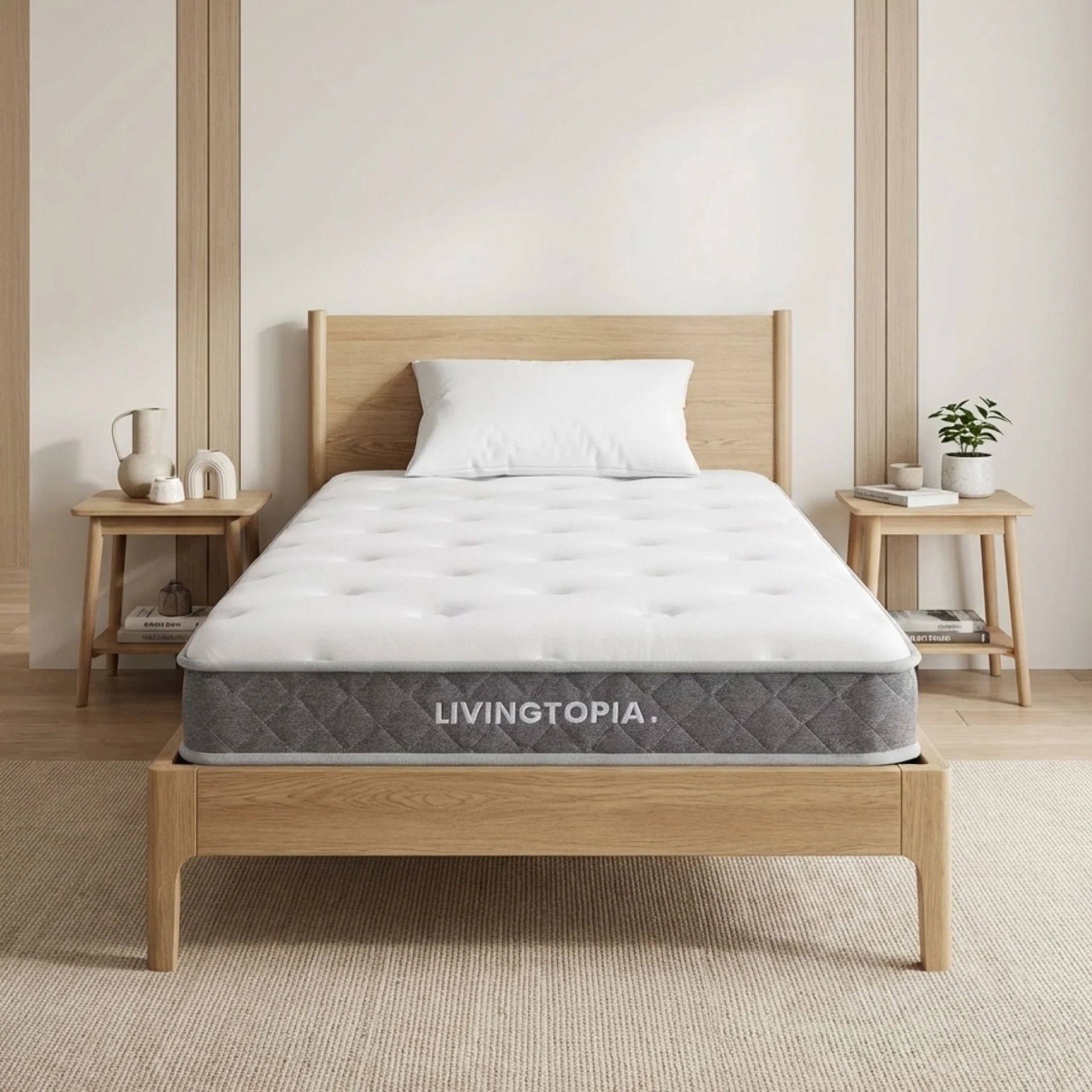 LivingTopia DreamNest Classic King Single Mattress - Image 14