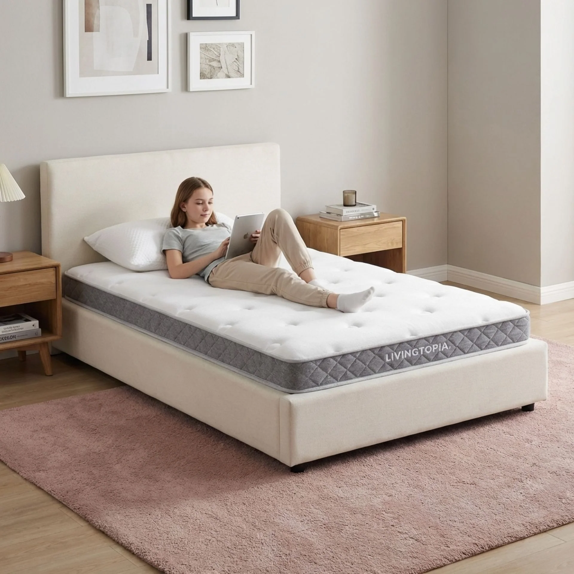 LivingTopia DreamNest Classic King Single Mattress - Image 16