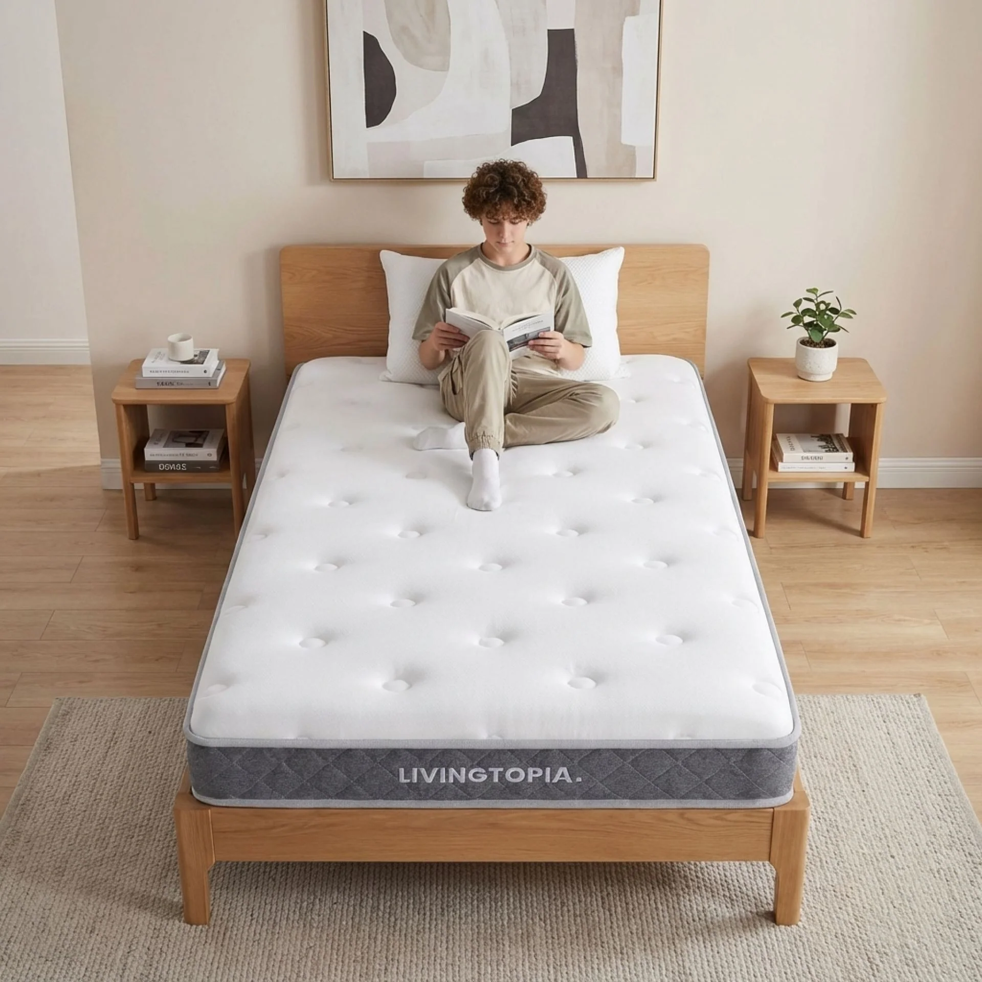 LivingTopia DreamNest Classic King Single Mattress - Image 17