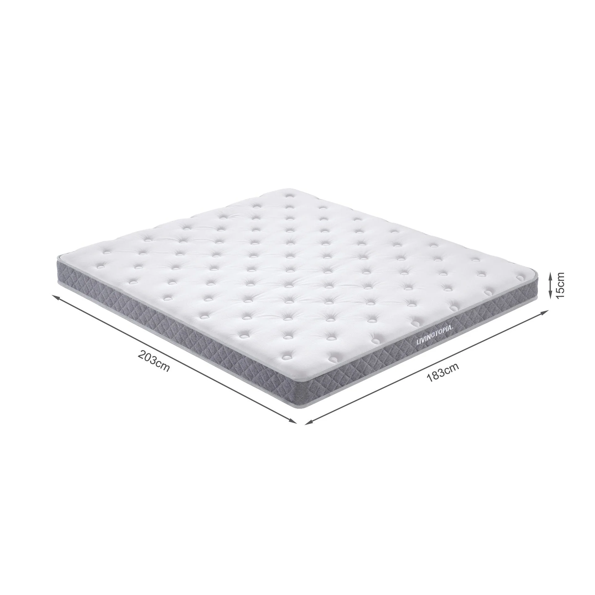 LivingTopia DreamNest Classic Super King Mattress - Image 12