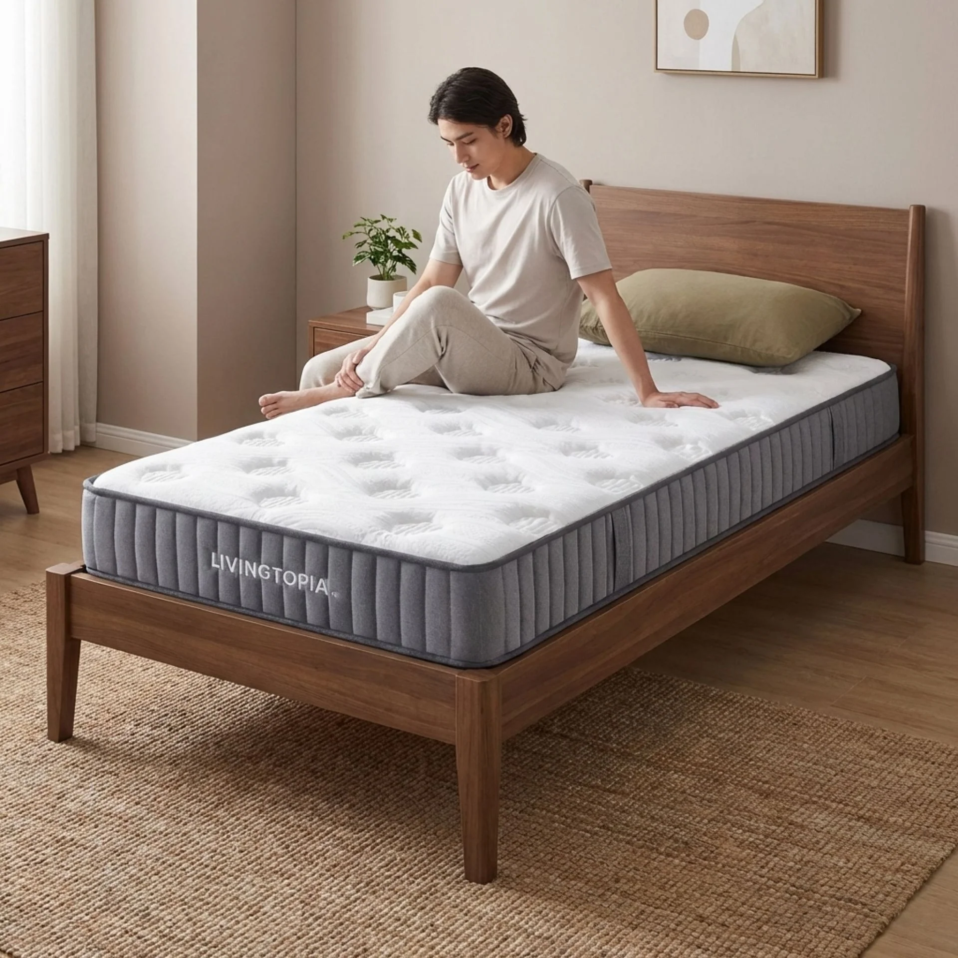 LivingTopia DreamNest Plus King Single Mattress - Image 15