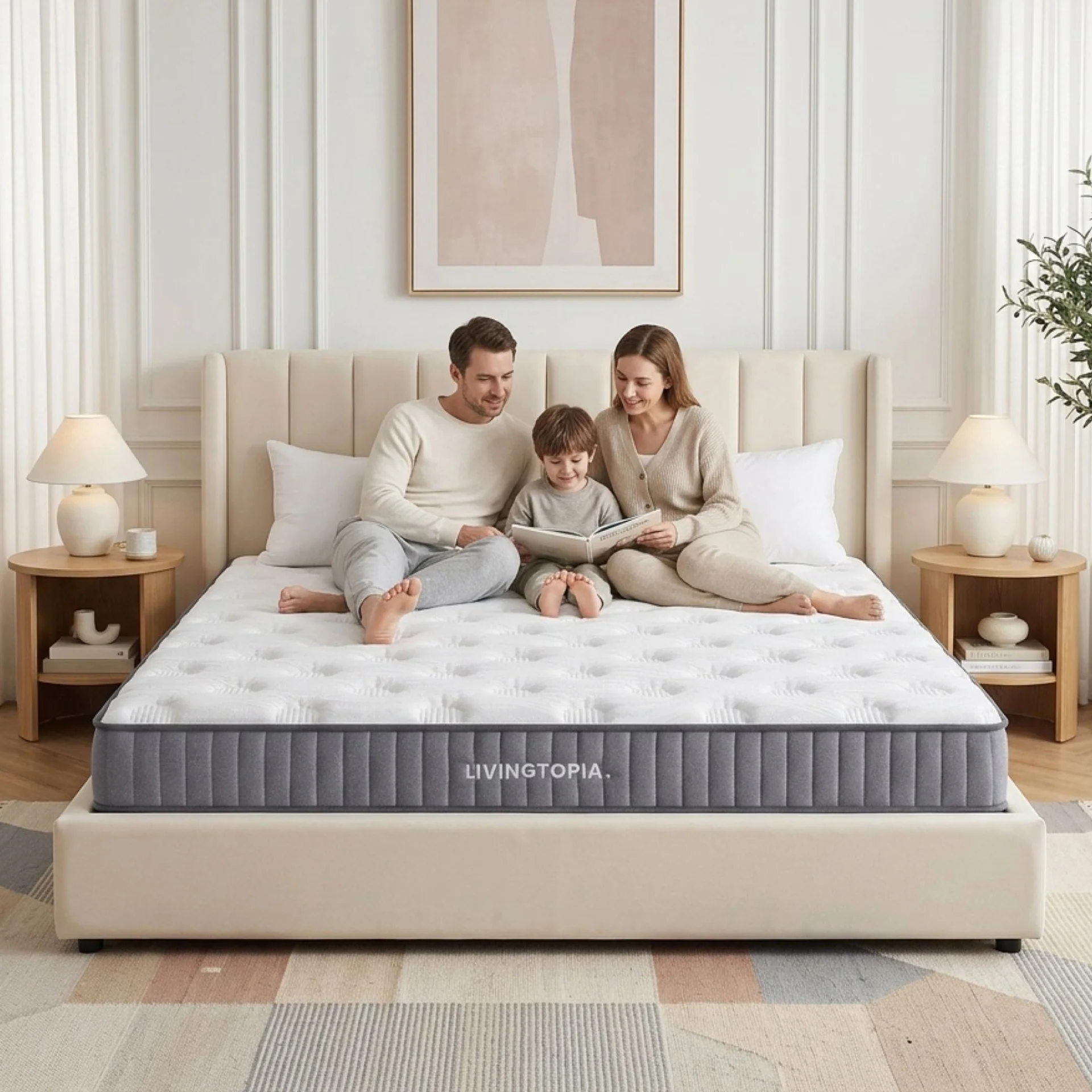 LivingTopia DreamNest Plus Super King Mattress - Image 2