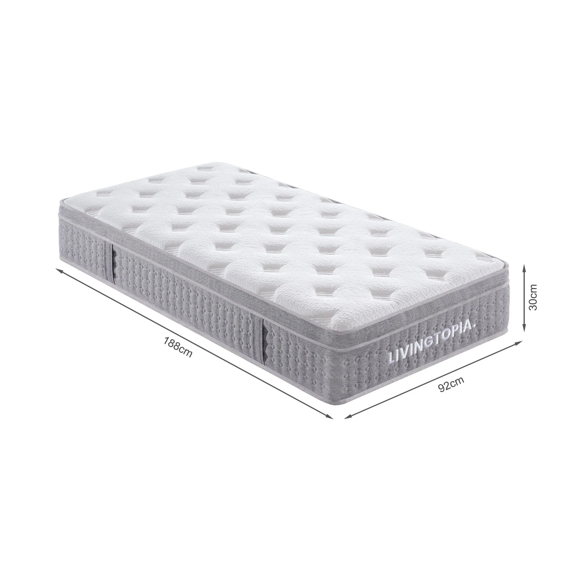 LivingTopia DreamNest Prime Single Mattress - Image 12