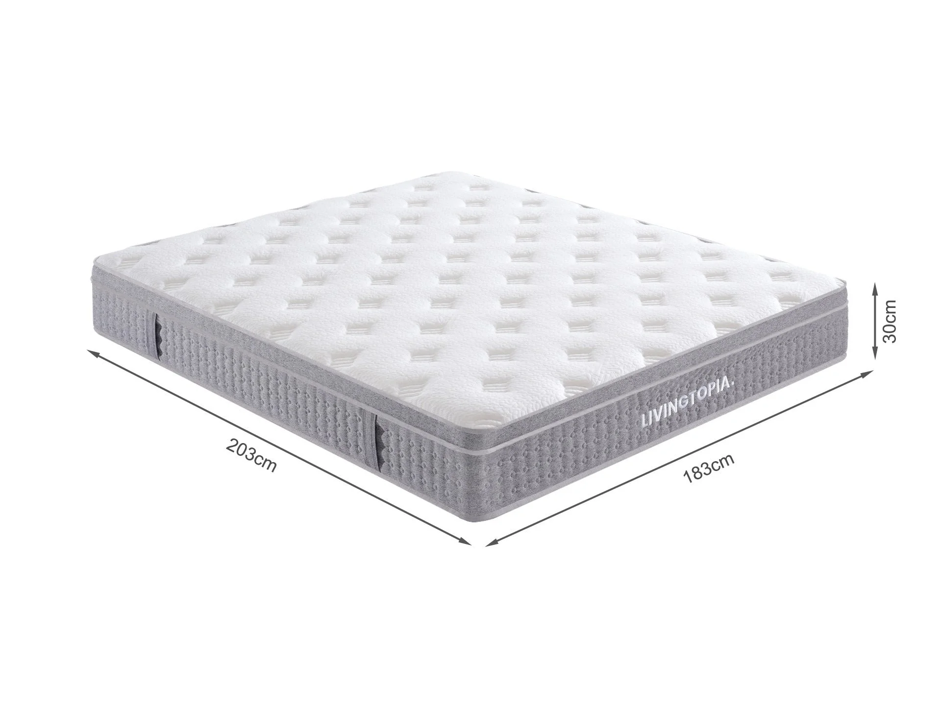 LivingTopia DreamNest Prime Super King Mattress - Image 12