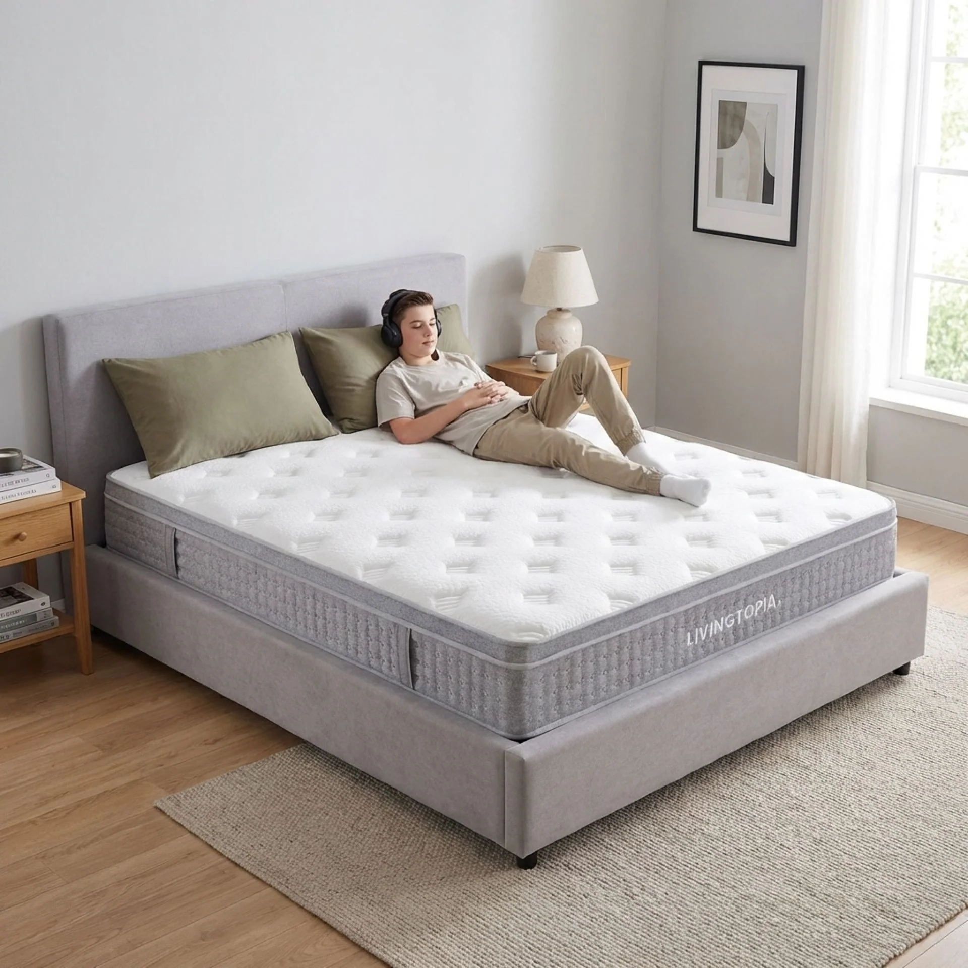 LivingTopia DreamNest Prime Super King Mattress - Image 16