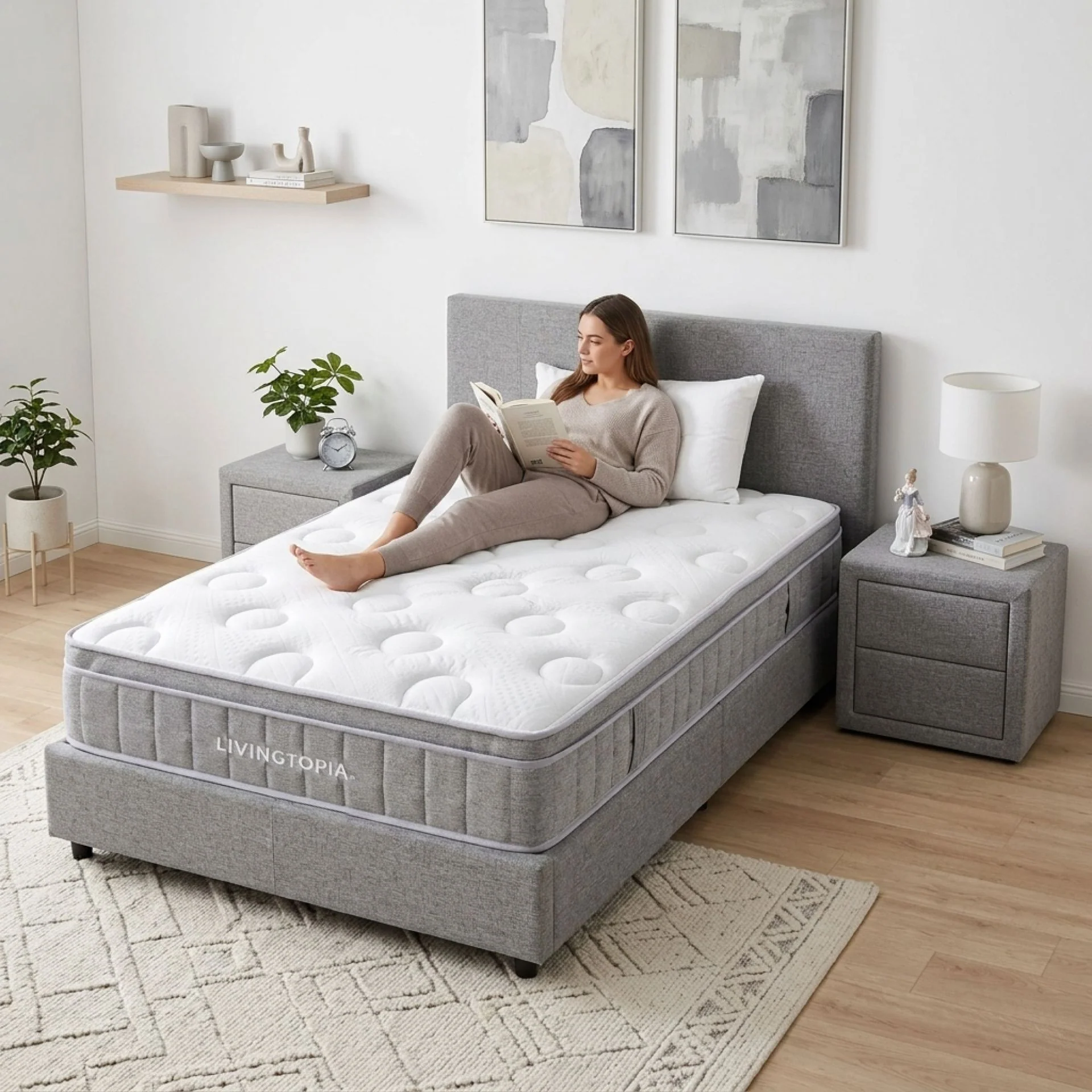 LivingTopia DreamNest Pro King Single Mattress - Image 14