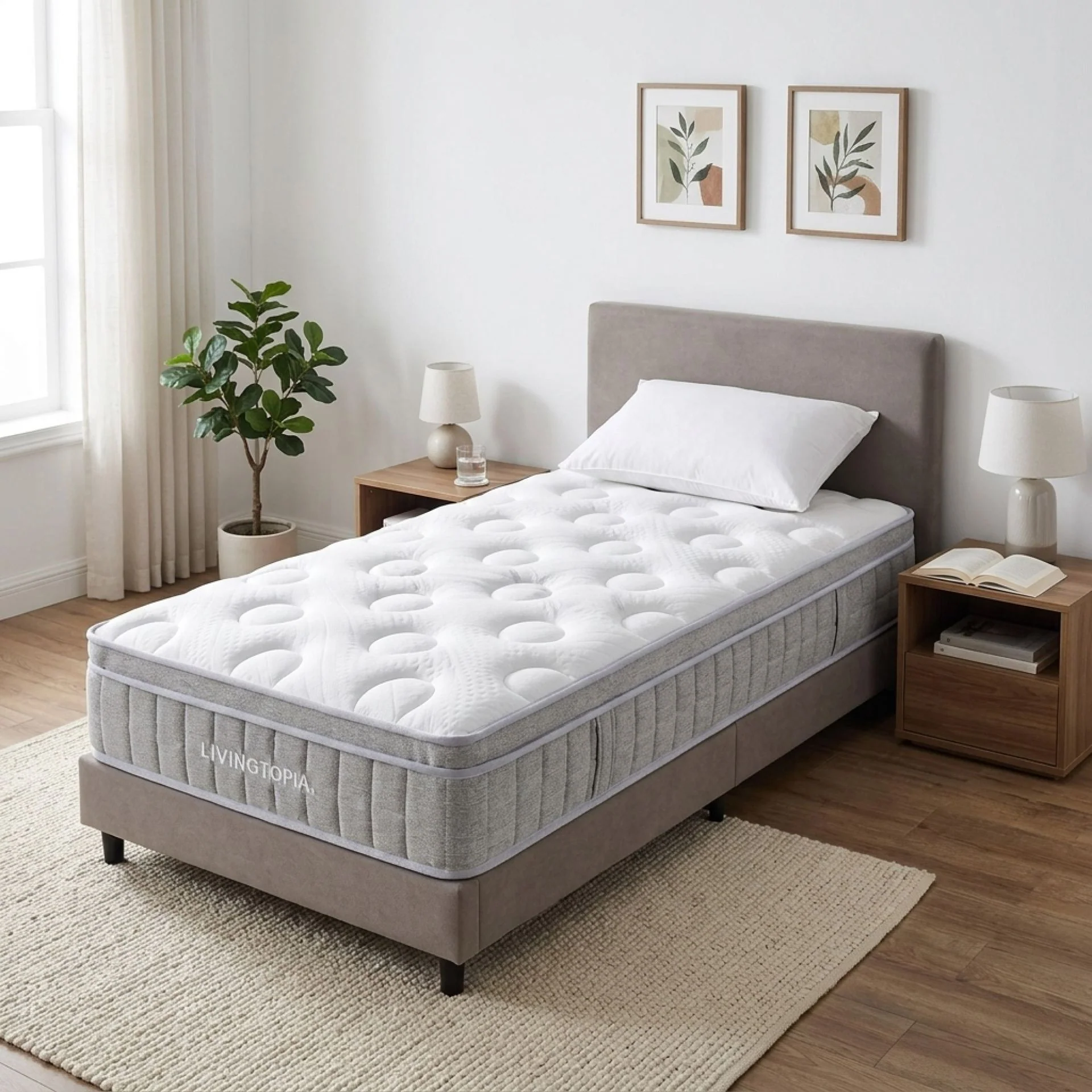 LivingTopia DreamNest Pro Single Mattress - Image 12