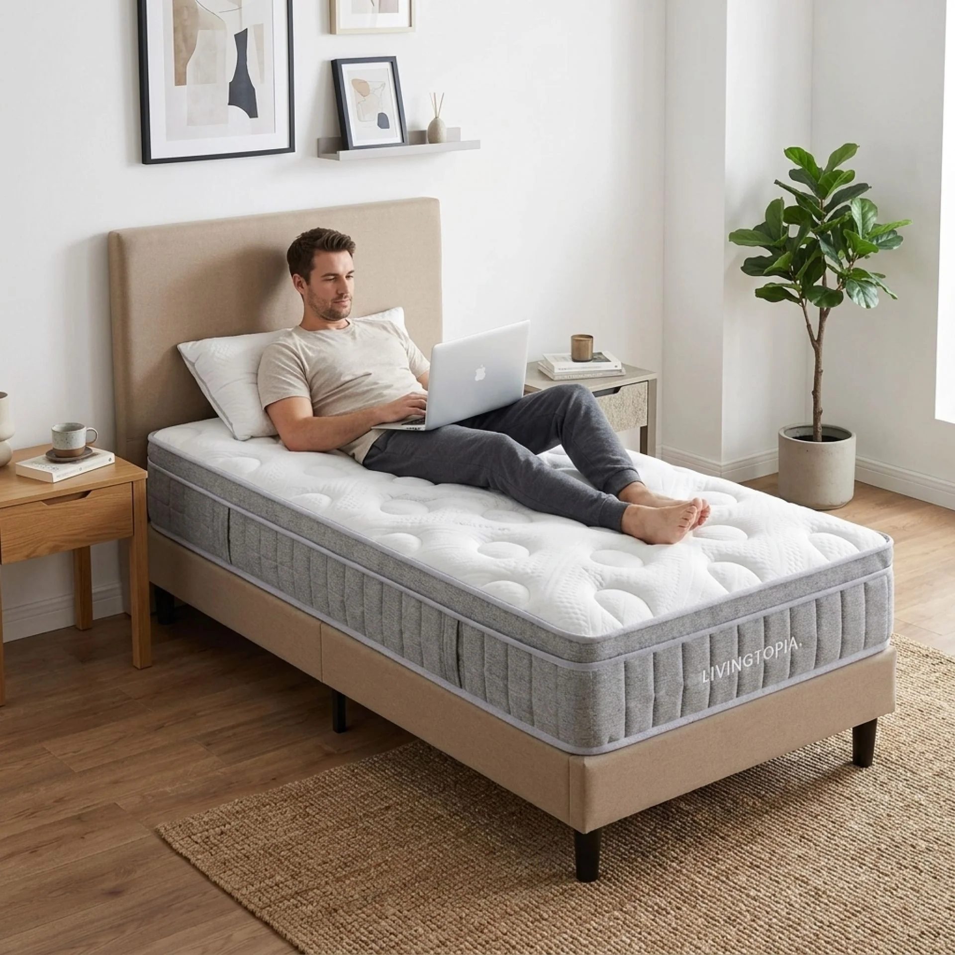 LivingTopia DreamNest Pro Single Mattress - Image 16