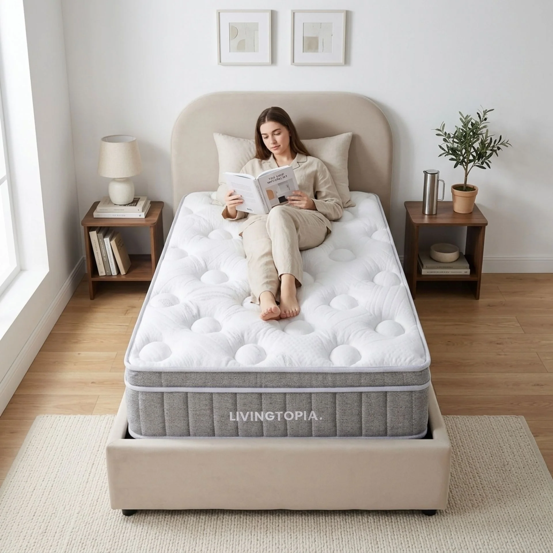 LivingTopia DreamNest Pro Single Mattress - Image 2