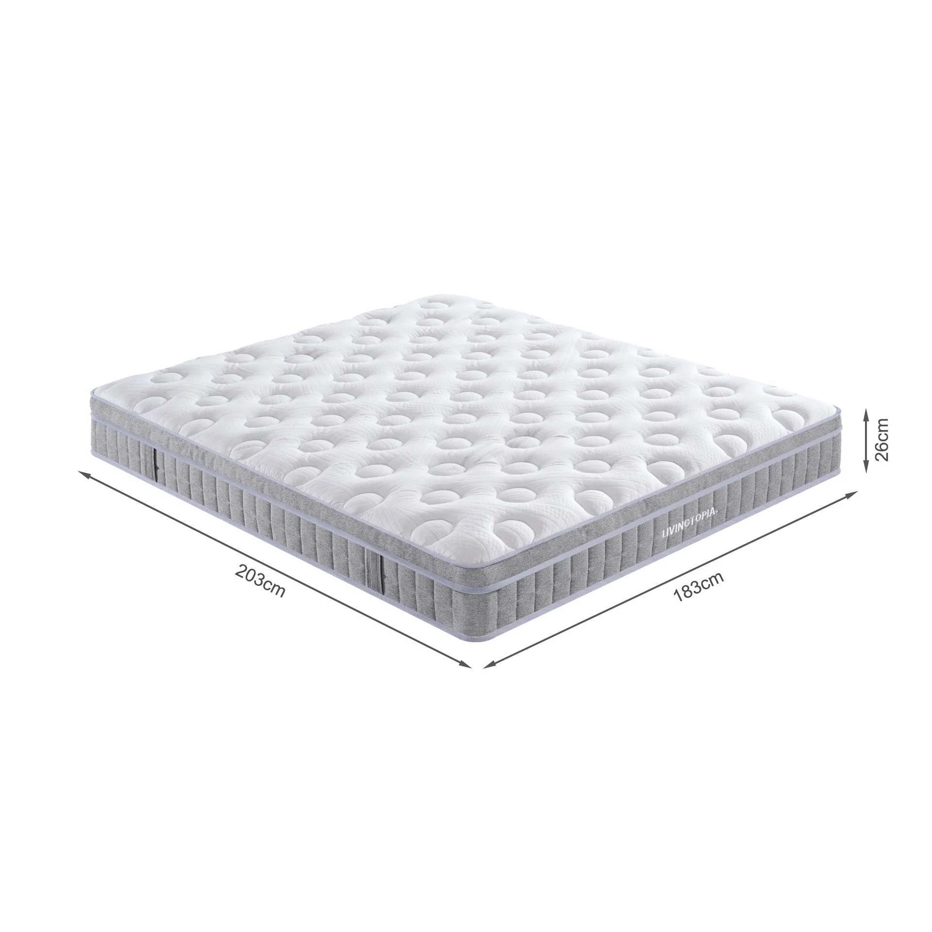 LivingTopia DreamNest Pro Super King Mattress - Image 17