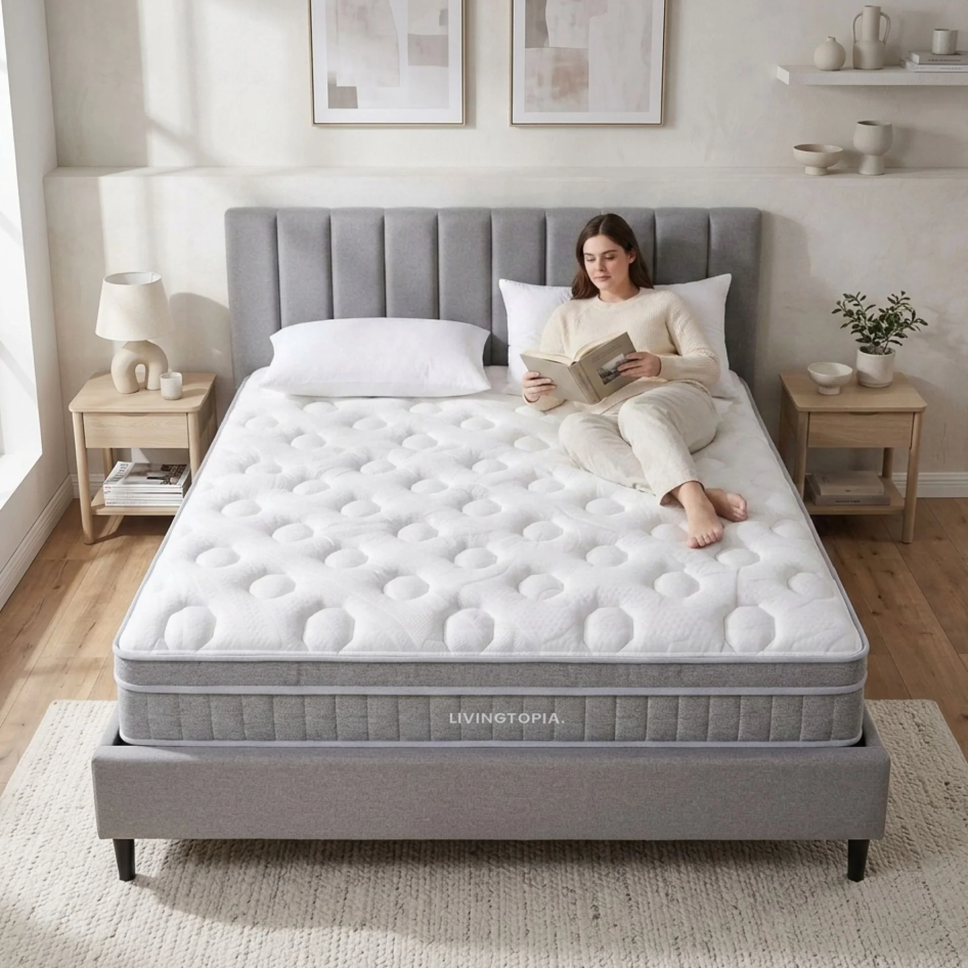 LivingTopia DreamNest Pro Super King Mattress - Image 2