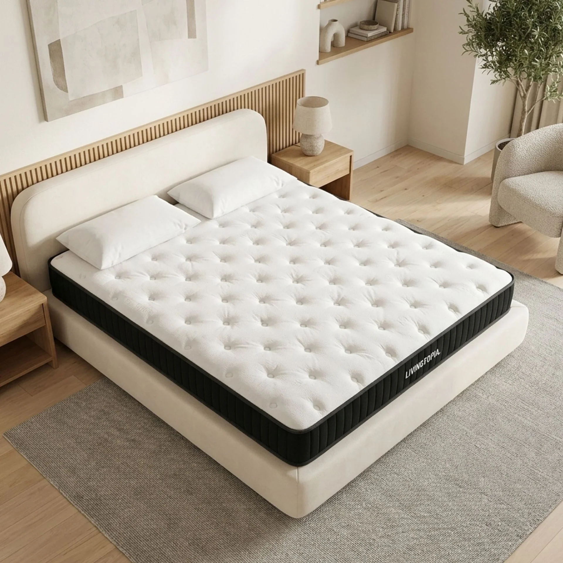 LivingTopia FirmNest Classic King Mattress - Image 14