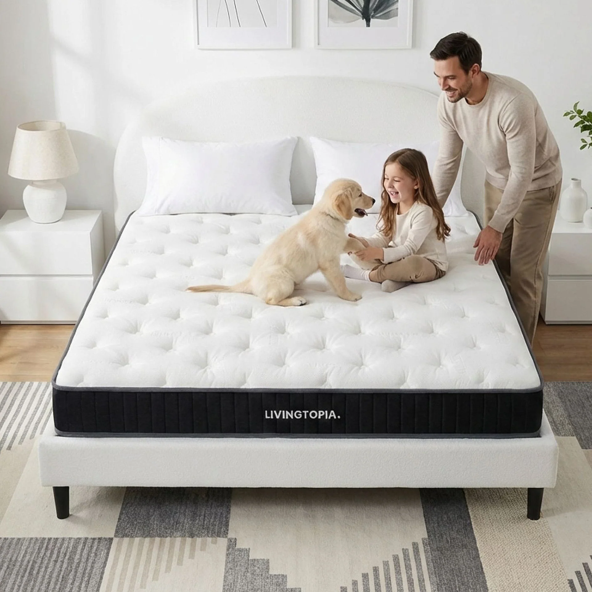 LivingTopia FirmNest Classic King Mattress - Image 16